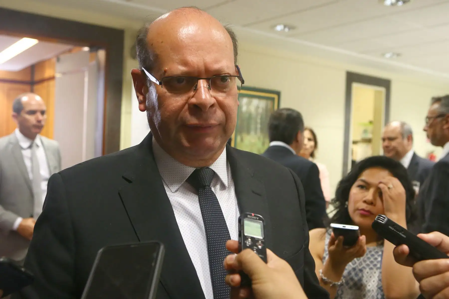 Presidente de Cofide, Carlos Linares.Foto:  ANDINA/Héctor Vinces