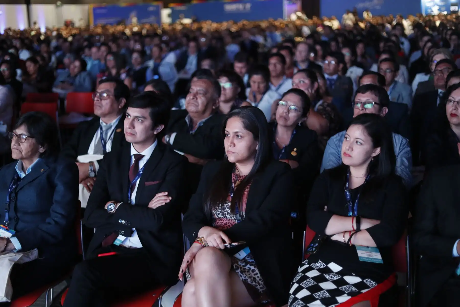 Funcionarios  participan en el I Congreso Internacional de gestión de Recursos Humanos del Sector Público”, organizado por SERVIR.
Foto: ANDINA/Renato Pajuelo
