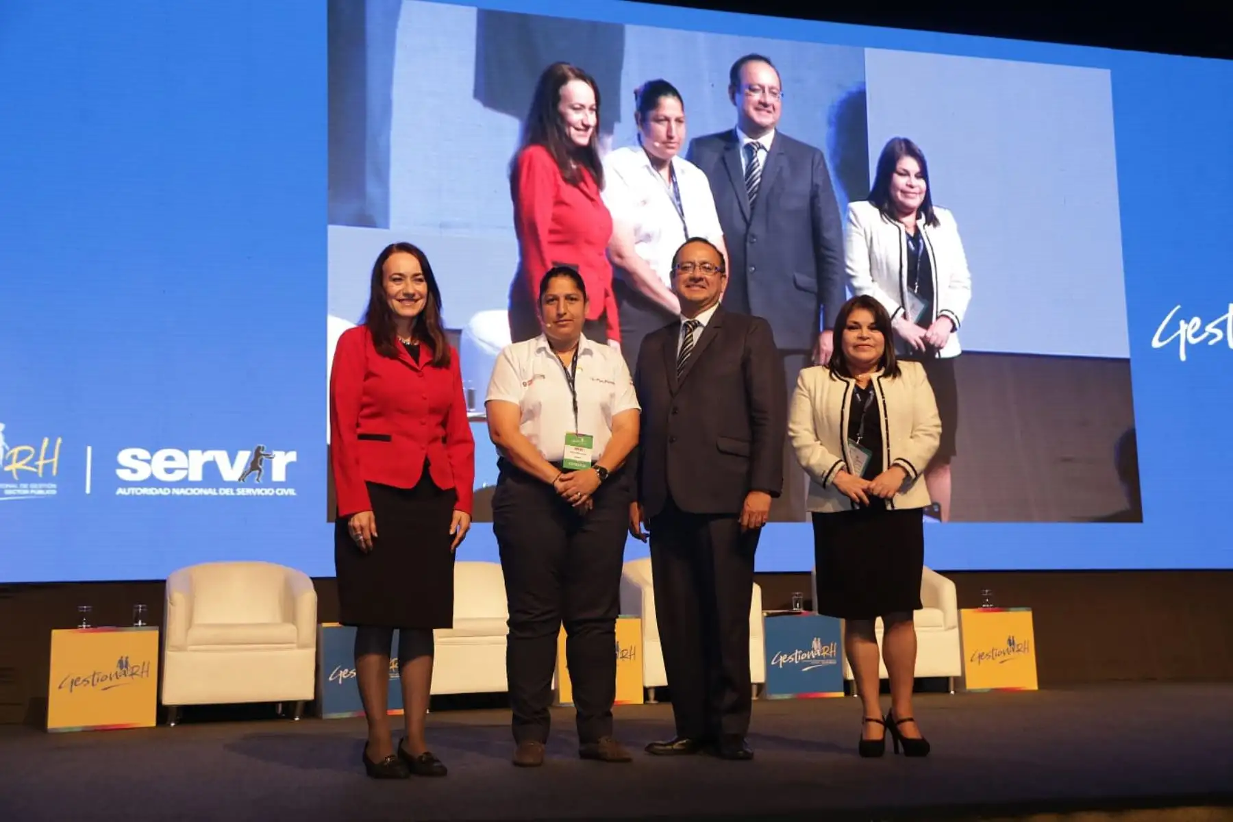 Primer Congreso de Recursos Humanos de Servir. ANDINA/Difusión