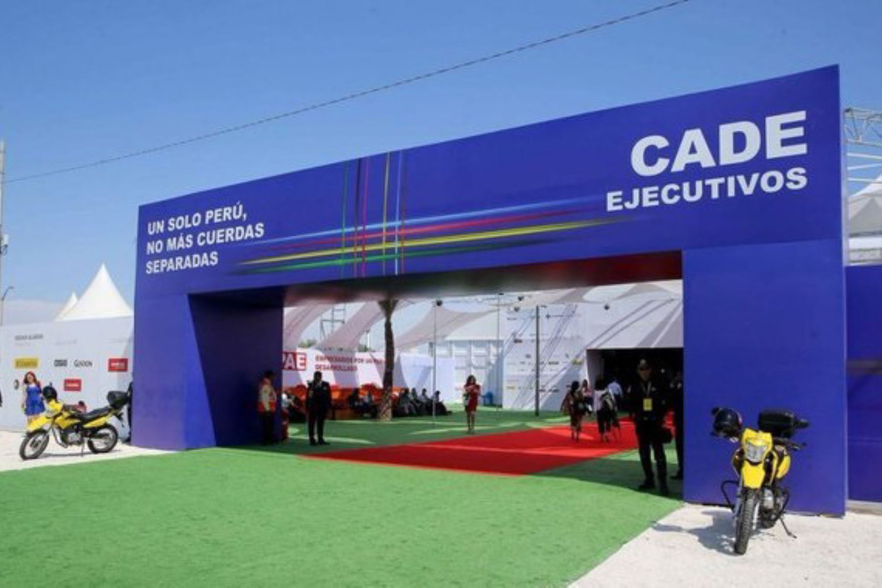 Sede del evento CADE Ejecutivos en Paracas. Foto: ANDINA/difusión.