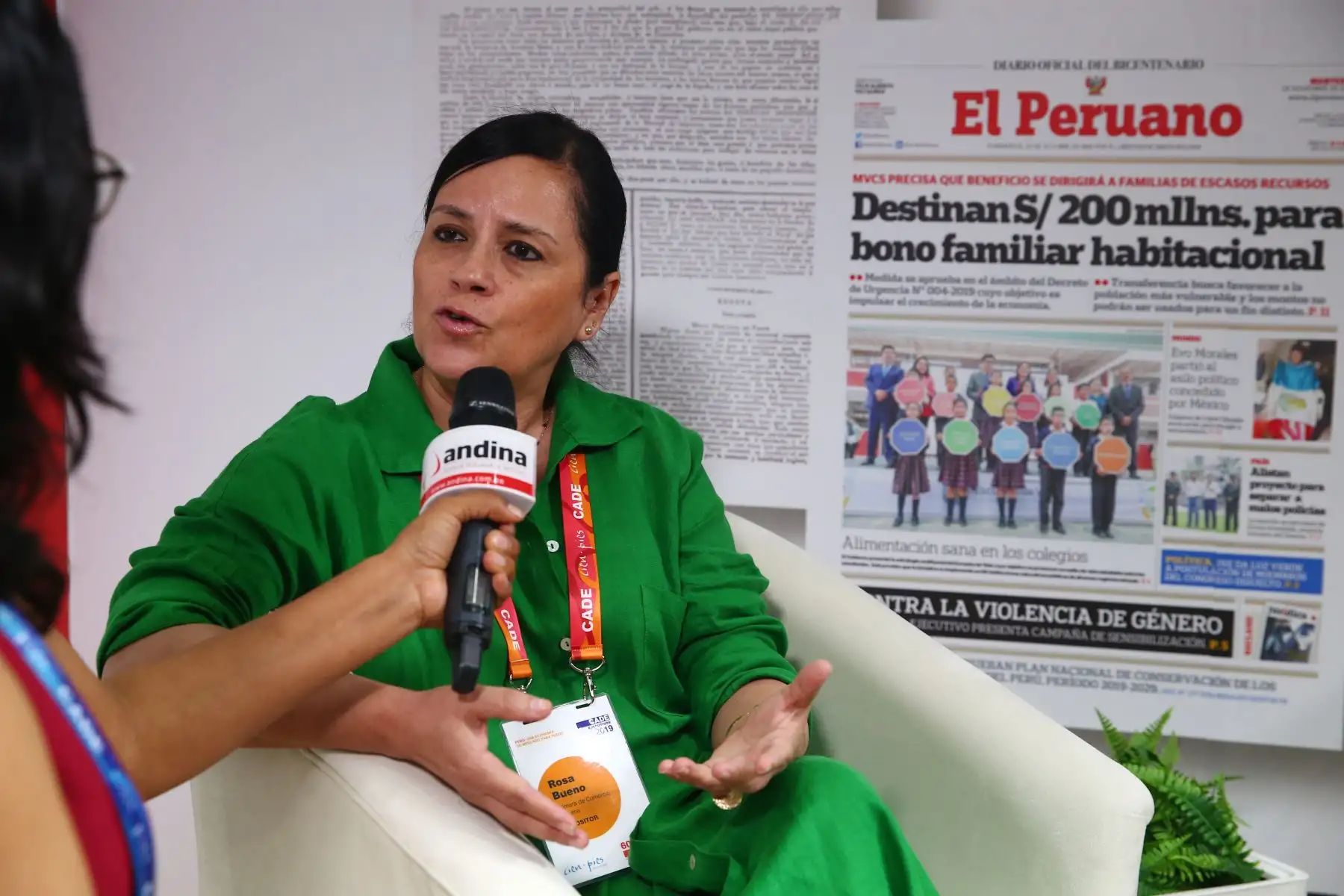 ANDINA/Melina Mejía