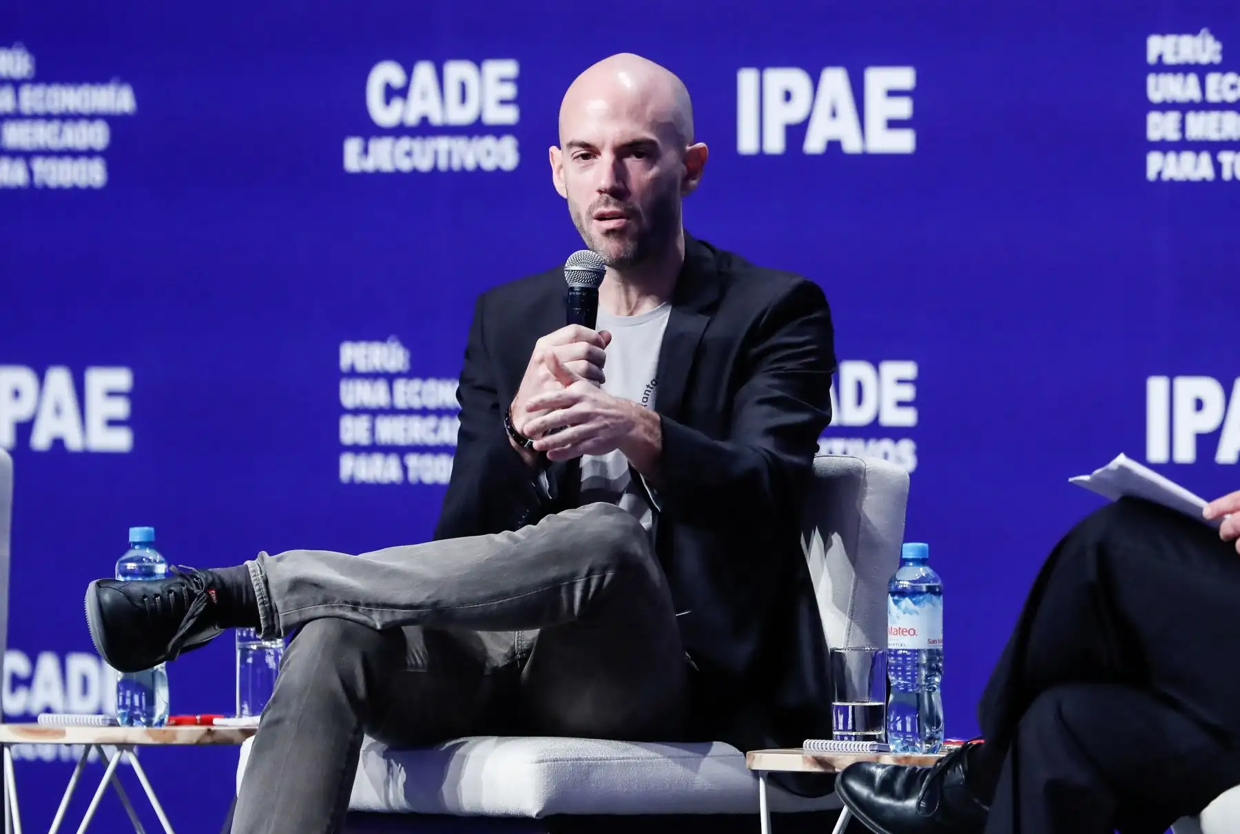 Juan De Antonio Rubio, CEO de Cabify Mundial. Foto: ANDINA/Renato Pajuelo