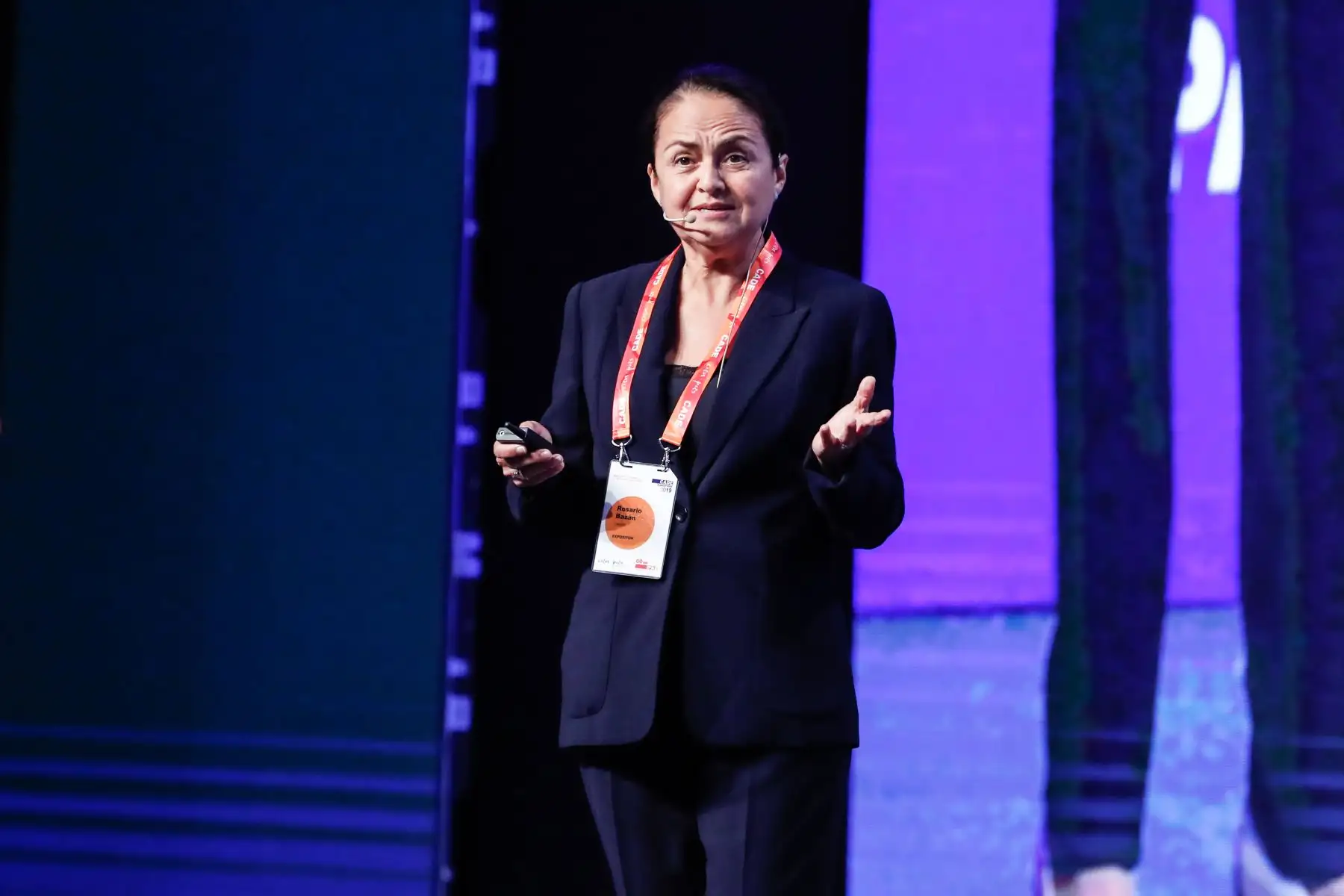 Rosario Bazán, CEO de Danper. Foto: ANDINA/Renato Pajuelo