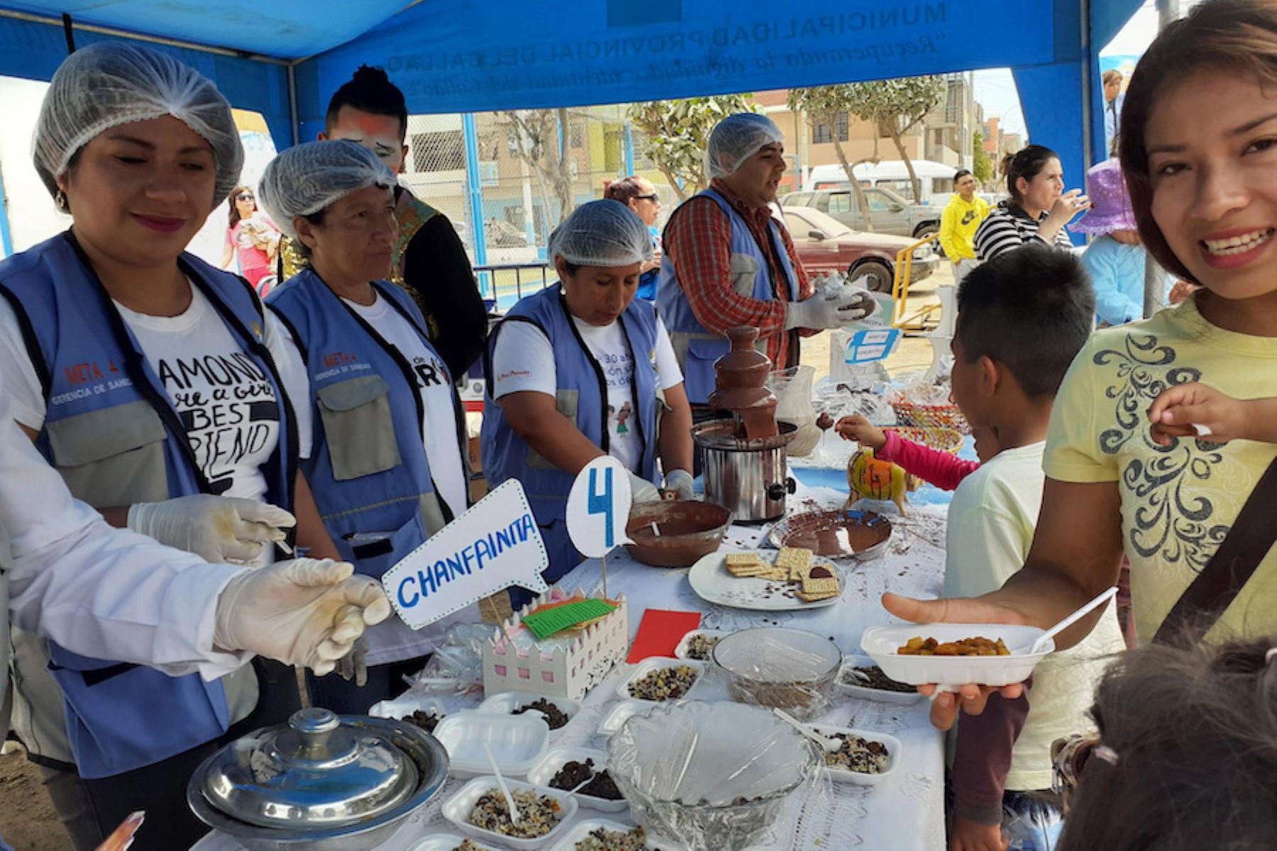 Jornada médica y de alimentación nutritiva en el Callao. Foto: Andina/Difusión