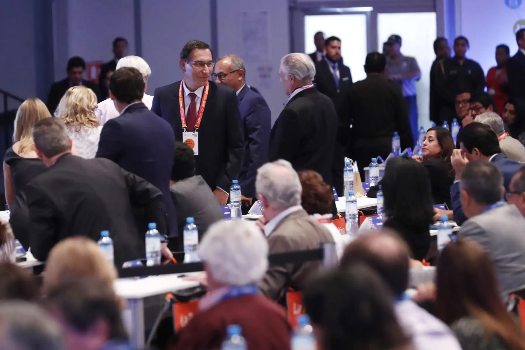 Presidente Vizcarra llega al CADE 2019Foto: ANDINA/Renato Pajuelo