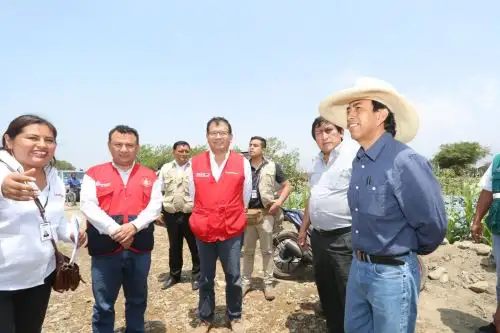 Trabajos en la quebrada San Ildefenso se harán bajo esquema gobierno a gobierno, anuncia ministro de Agricultura, Jorge Montenegro. ANDINA/Difusión