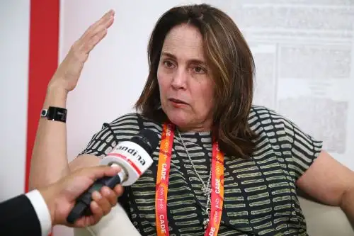 Presidenta de AFIN, Leonie Roca. ANDINA/Melina Mejía