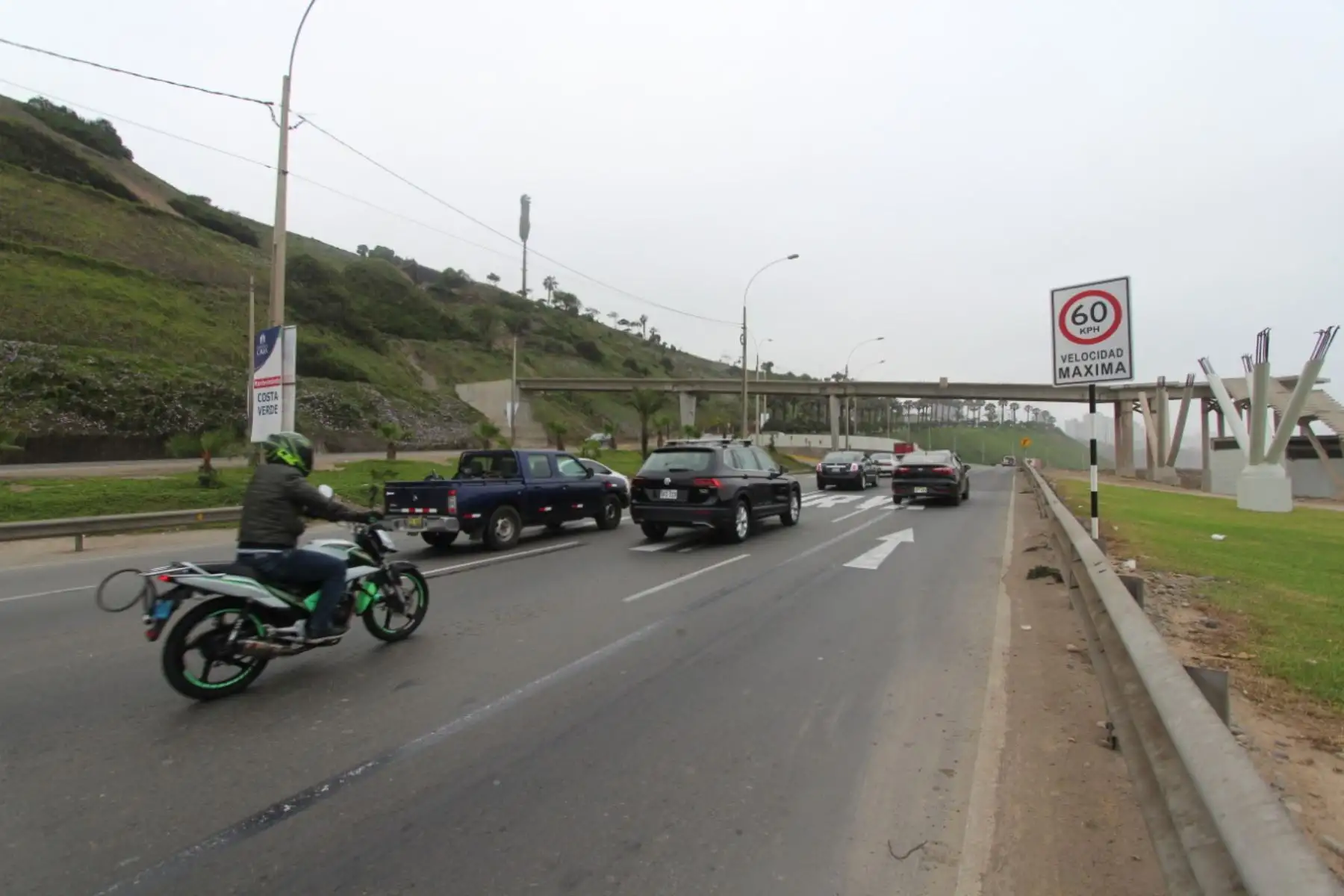 Modifican límites de velocidad en circuito de playas. Foto: Andina/difusión