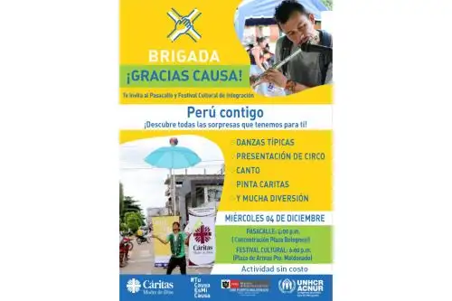Bajo el lema "Perú contigo: todos somos migrantes”, Madre de Dios celebrará el Día Internacional del Migrante este miércoles 4 de diciembre. Foto: ANDINA/Difusión