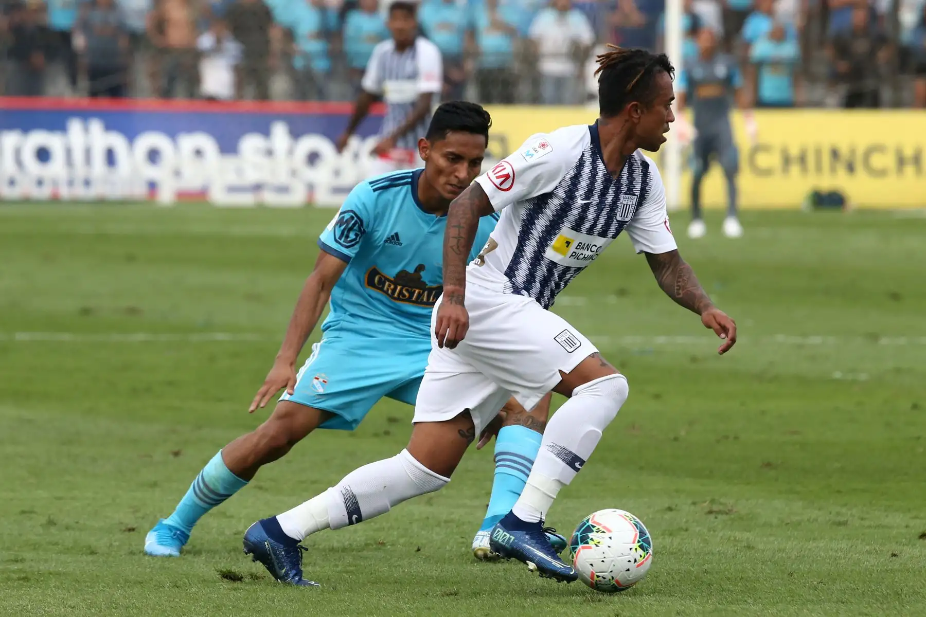 Alianza Lima derrotó 1-0 a Cristal por la semifinal de ida en Matute. Foto: ANDINA/Vidal Tarqui
