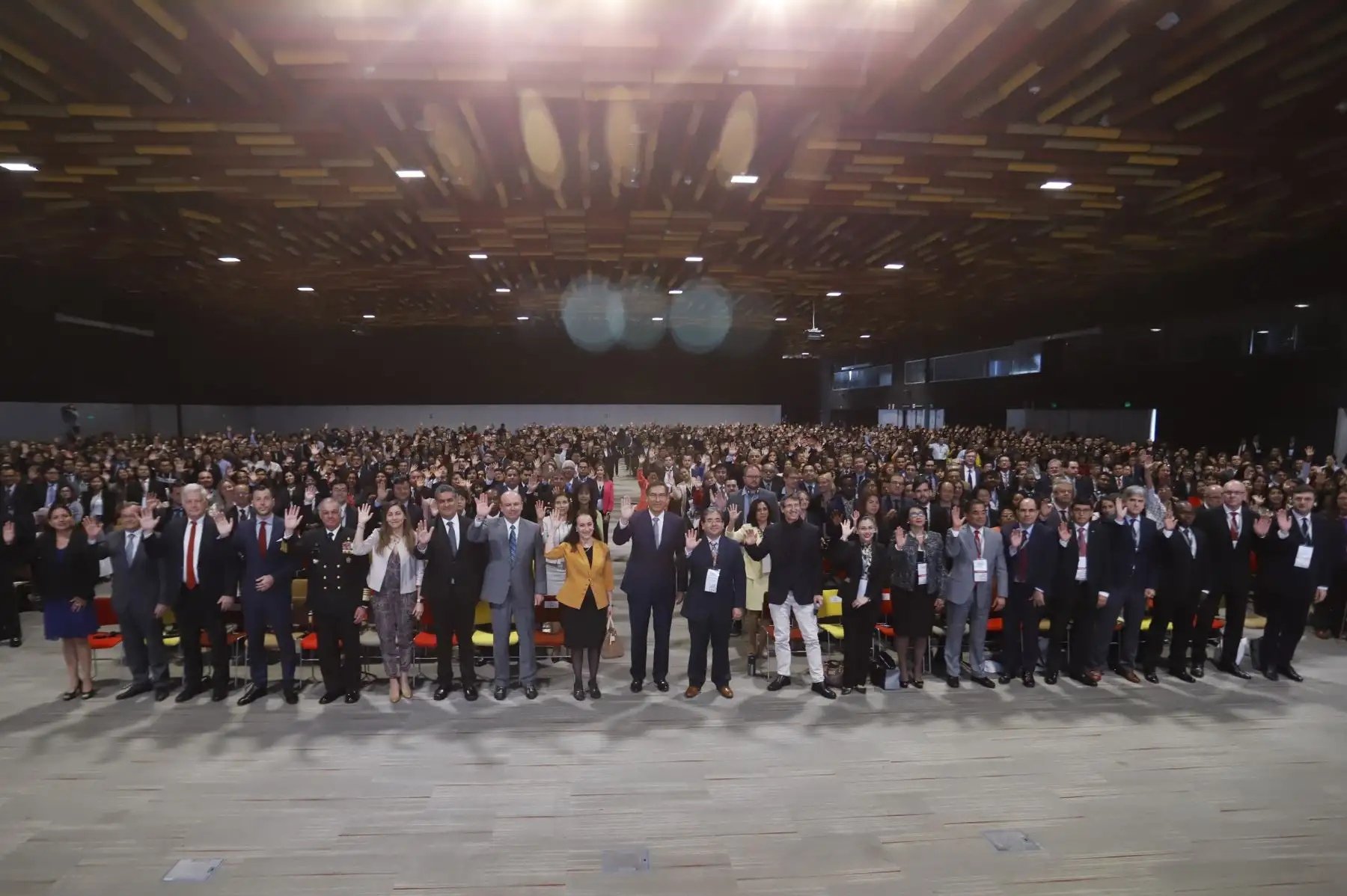 Presidente de la República asistió a la Inauguración de la Conferencia Anual Internacional por la Integridad CAII 2019, organizada por la Contraloría General de la República.Foto: ANDINA/ Prensa Presidencia