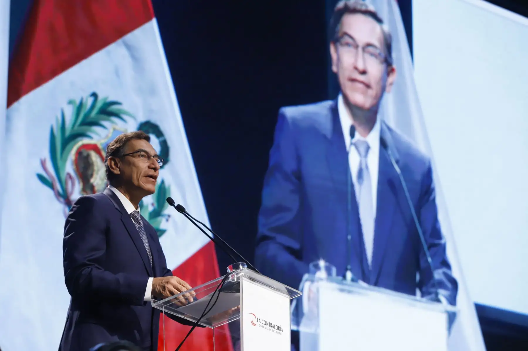 Presidente de la República asistió a la Inauguración de la Conferencia Anual Internacional por la Integridad CAII 2019, organizada por la Contraloría General de la República.Foto: ANDINA/ Prensa Presidencia