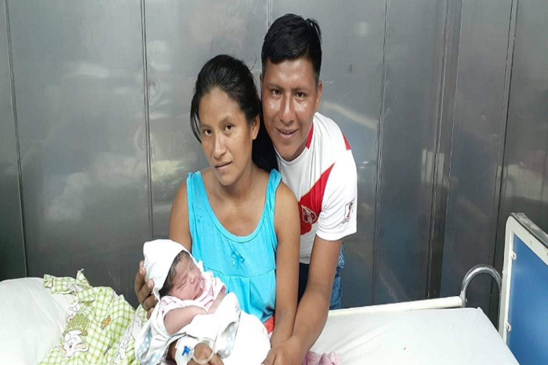 La pequeña Kate Chávez Pizango nació durante la quinta Campaña de Acción Social que el Ministerio de Desarrollo e Inclusión Social (Midis) realizó en la comunidad nativa de Bancal en Loreto