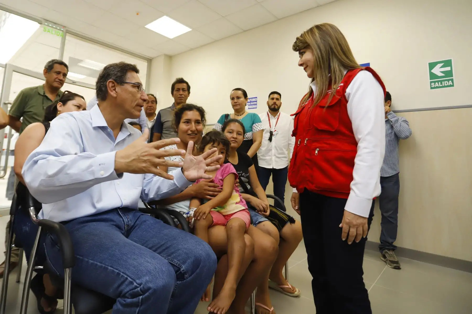 El nuevo hospital de Jaén pertenece a un proyecto iniciado en el 2014, en el que se han invertido más de S/ 156 millones para su construcción y equipamiento, y beneficia a más de 376 mil ciudadanos de manera directa, con una amplia cartera de servicios de salud a su disposición. Foto: ANDINA/ Prensa Presidencia
