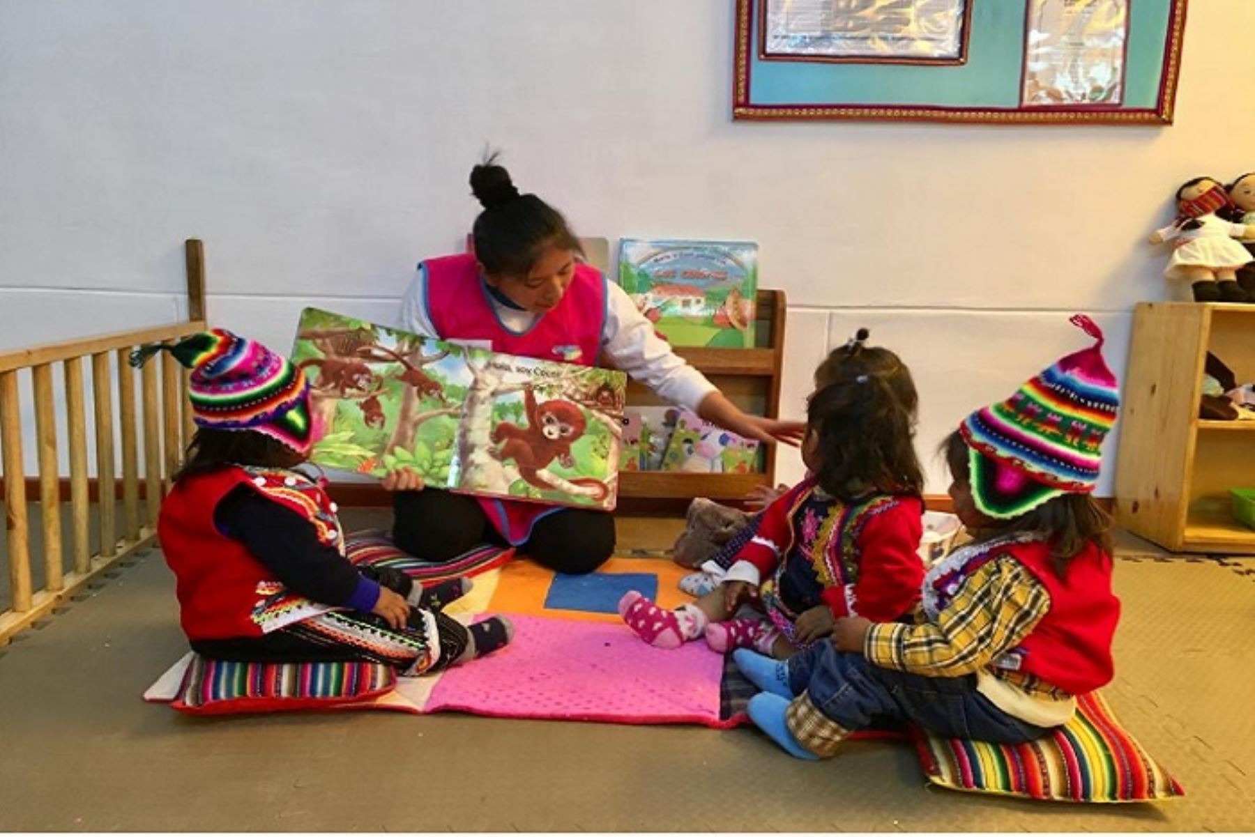 La directora ejecutiva de Cuna Más, Fanny Montellanos, inauguró el Centro Infantil de Atención Integral (Ciai) “Niño sagrado”, ubicado en la comunidad de Sillacancha del distrito de Calca, en Cusco.