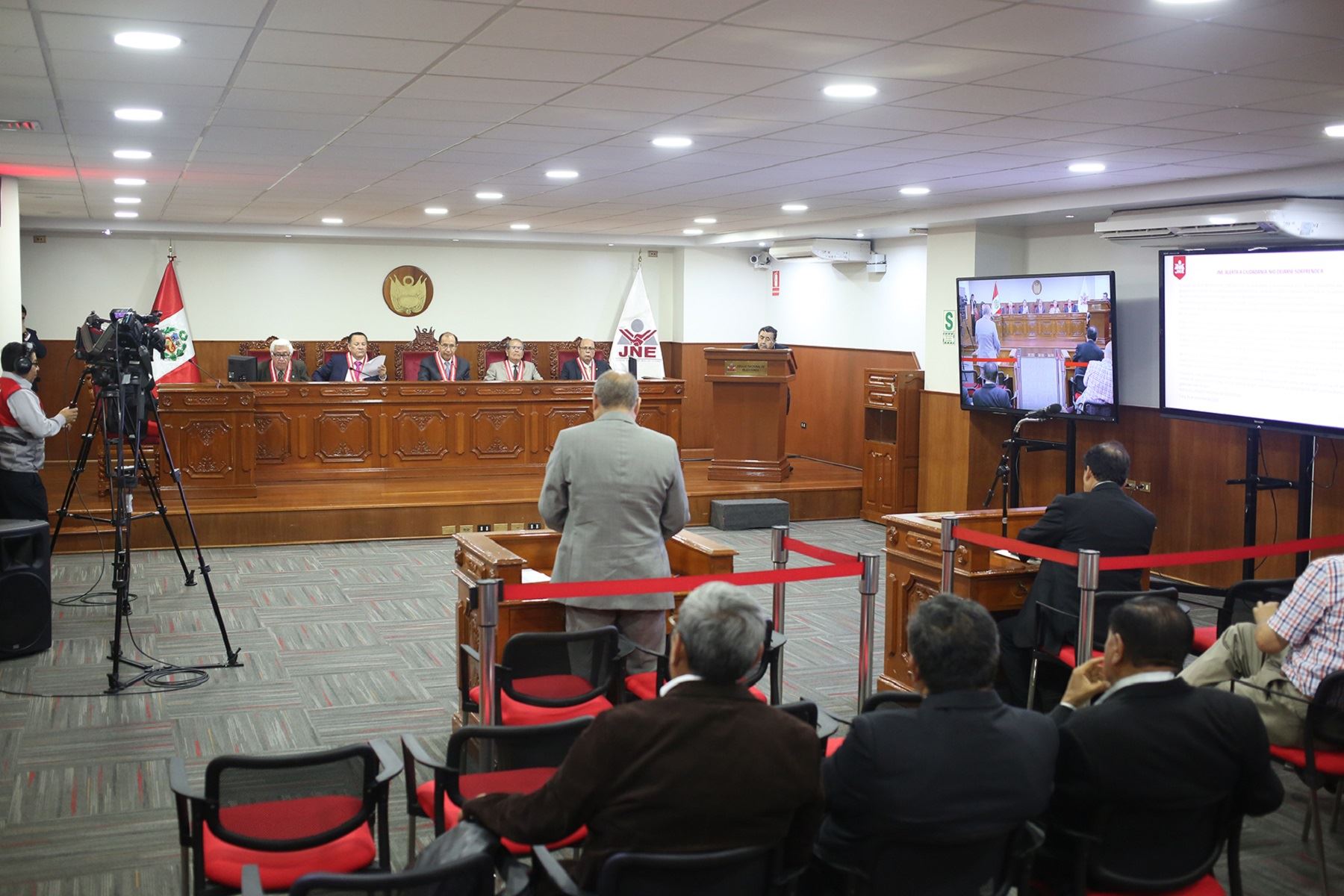 Jurado Nacional de Elecciones resolvió listas de candidatos. Foto: Difusión.