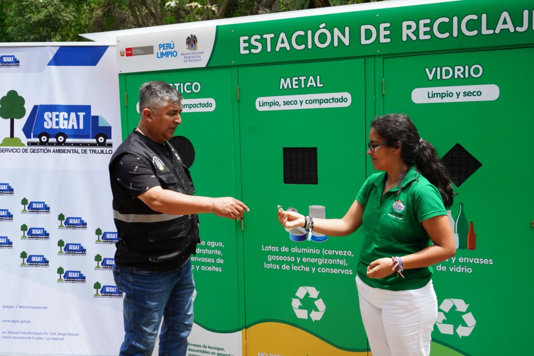 Con estación de reciclaje Trujillo espera mejorar la disposición final de residuos sólidos. ANDINA/Difusión