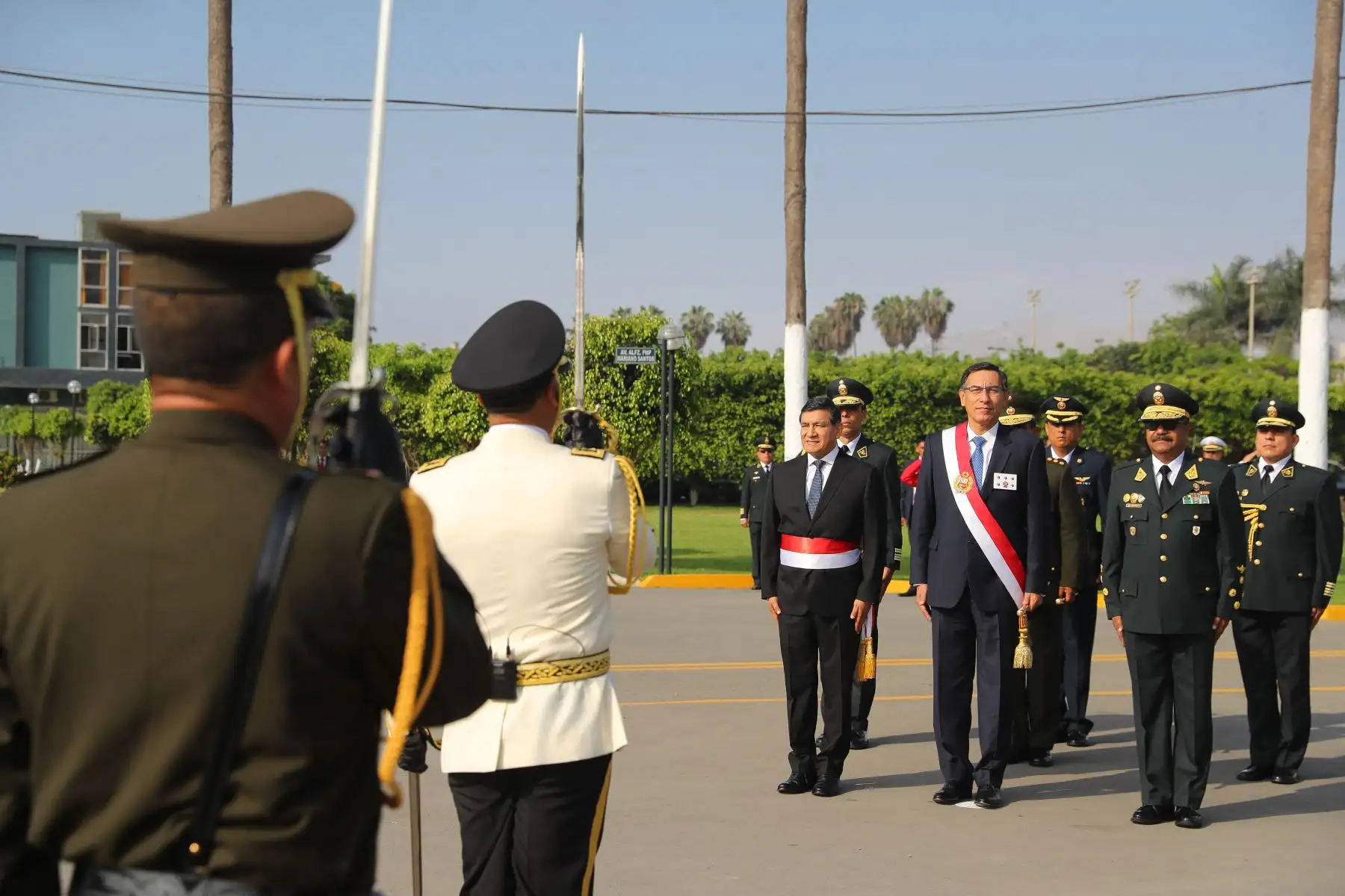 Presidente Vizcarra asiste a ceremonia por el 31º aniversario de la Policía Nacional. Foto: ANDINA/ Prensa Presidencia
