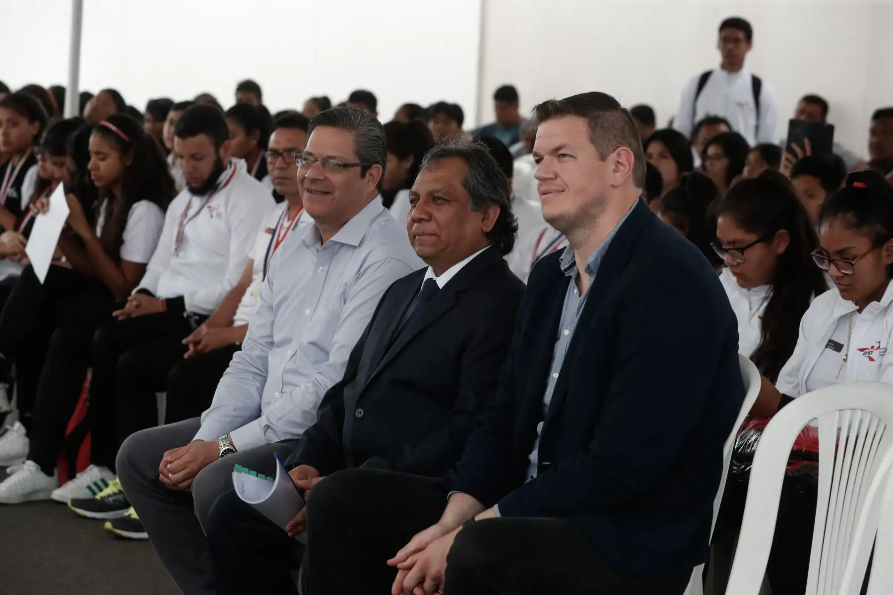Ministerio de Educación, Brinda reconocimiento a delegación de  participantes de los Juegos Sudamericanos Escolares Asunción 2019. Foto: ANDINA/Renato Pajuelo