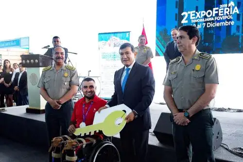 Mininter: adjudicarán más de 2,000 viviendas para familia policial. Foto: ANDINA/Difusión.