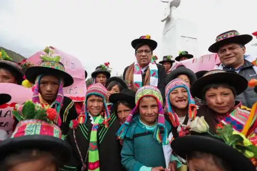 Presidente del Consejo de Ministros, Vicente Zeballos, en visita a Ayacucho (Foto de archivo). ANDINA/Difusión