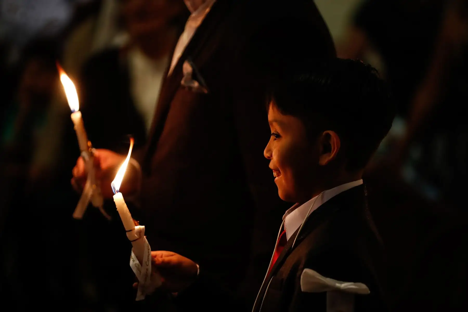 Primera Comunión en Iglesia La Merced de Lima. Foto: ANDINA/Renato Pajuelo