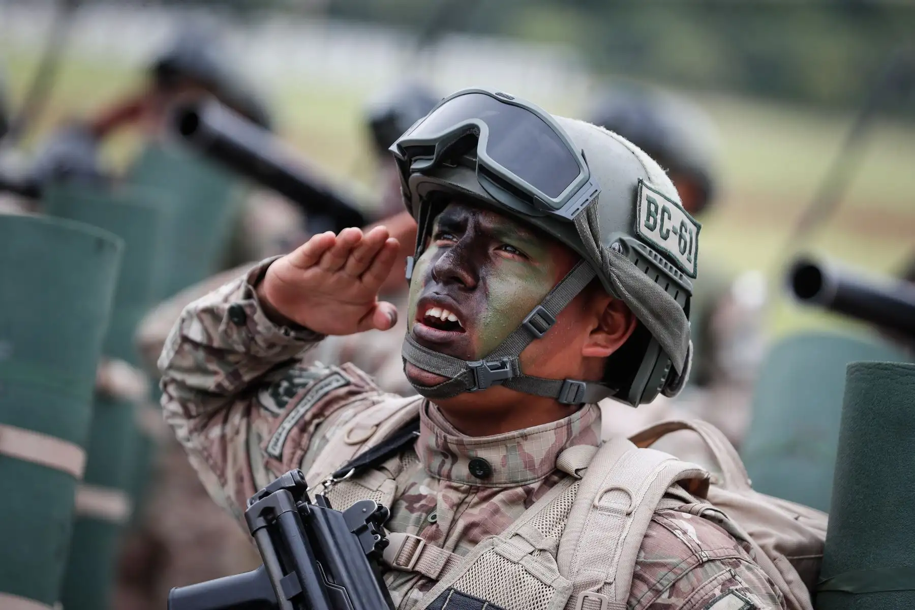 Ceremonia por el Día del Ejército del Perú. Foto: ANDINA/Renato Pajuelo