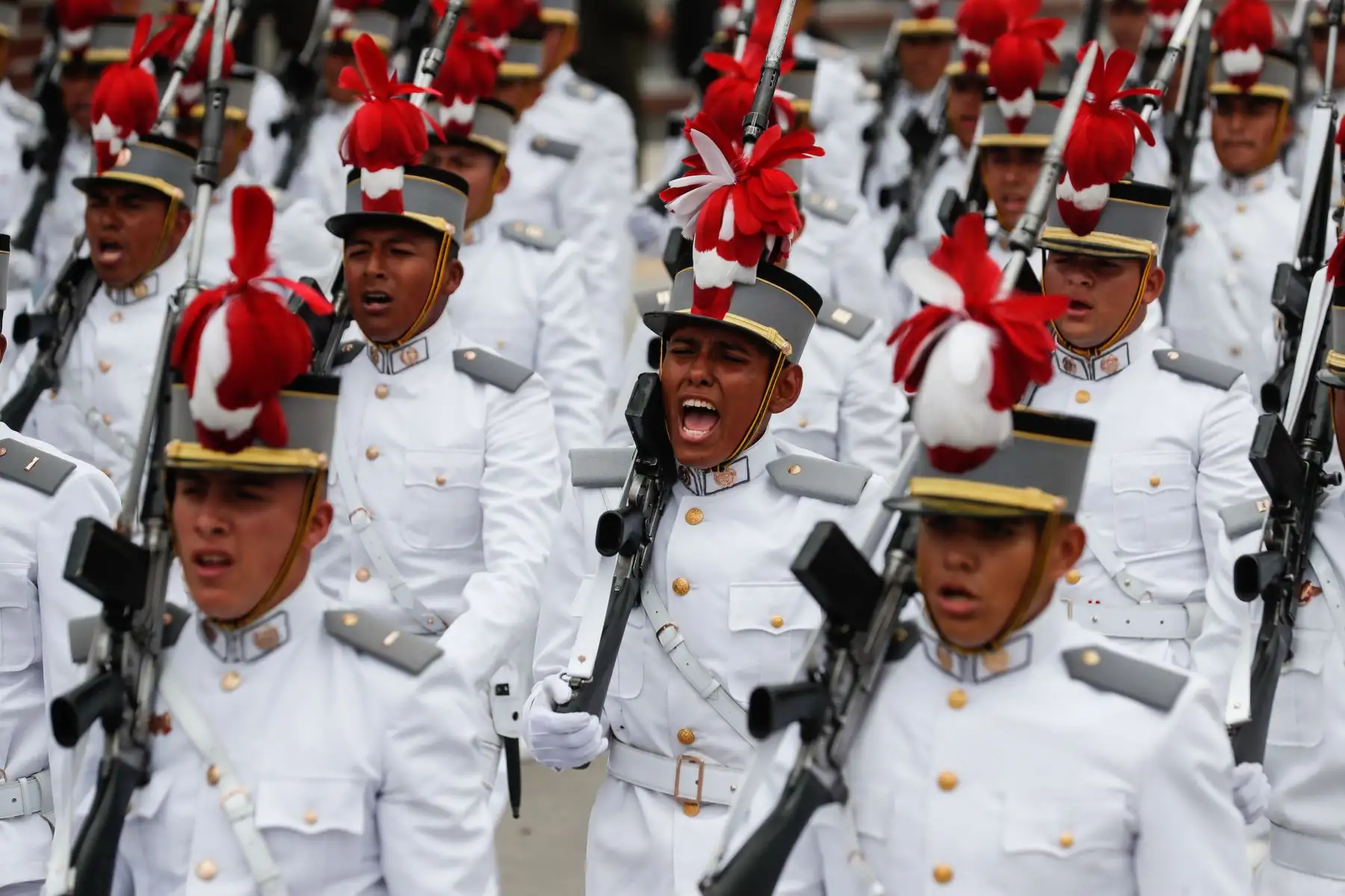 Ceremonia por el Día del Ejército del Perú. Foto: ANDINA/Renato Pajuelo