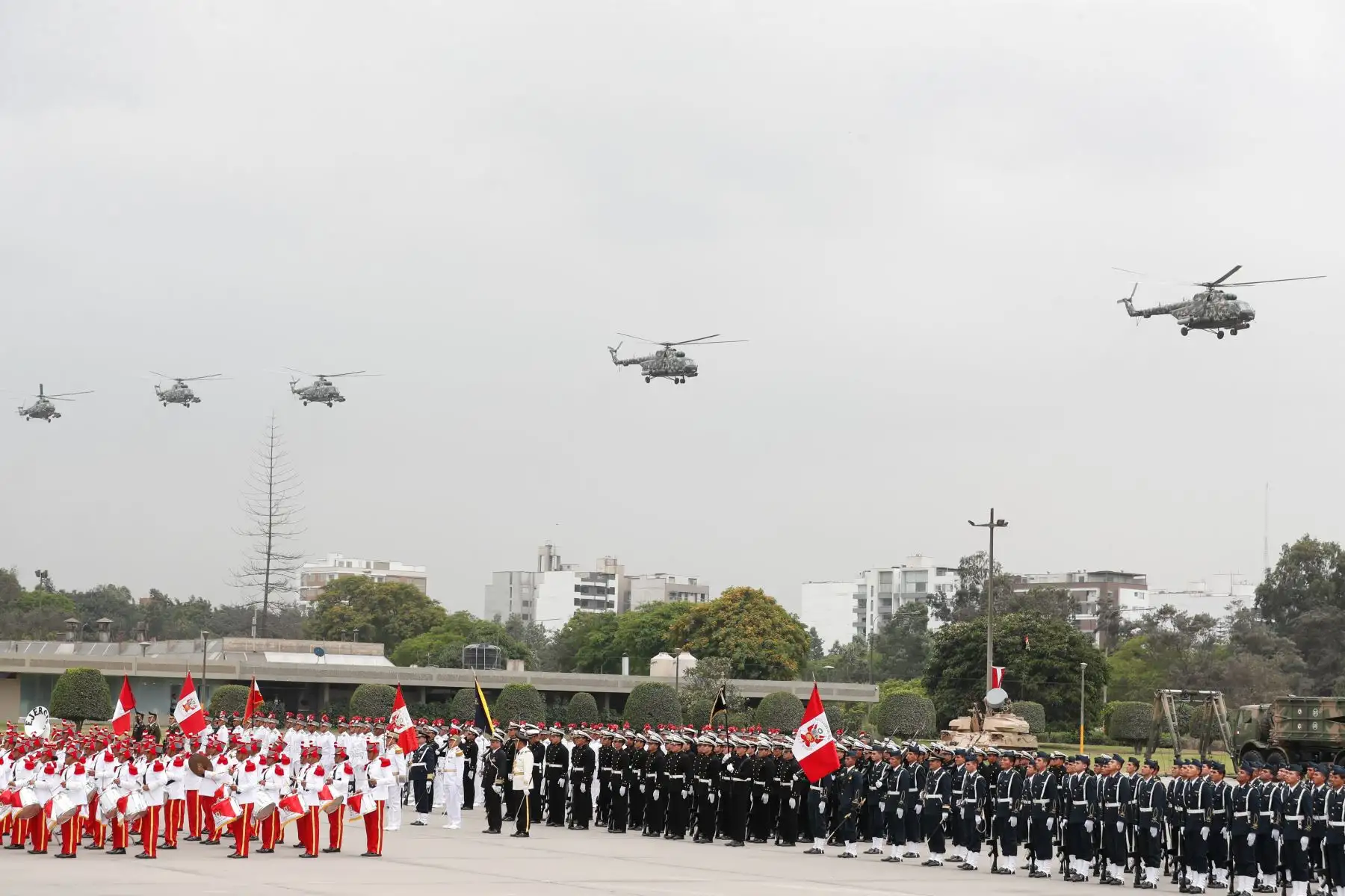 Ceremonia por el Día del Ejército del Perú. Foto: ANDINA/Renato Pajuelo