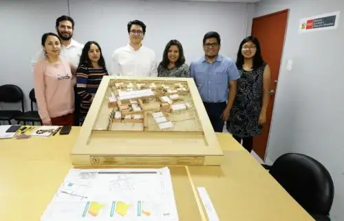 Estudiantes de Arquitectura de Trujillo diseñan modelo de hogar de refugio temporal. Foto: ANDINA/Difusión.