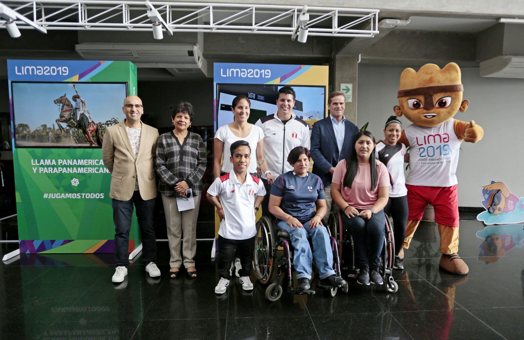Exposición fotográfica de los Juegos Lima 2019 en la Biblioteca Nacional