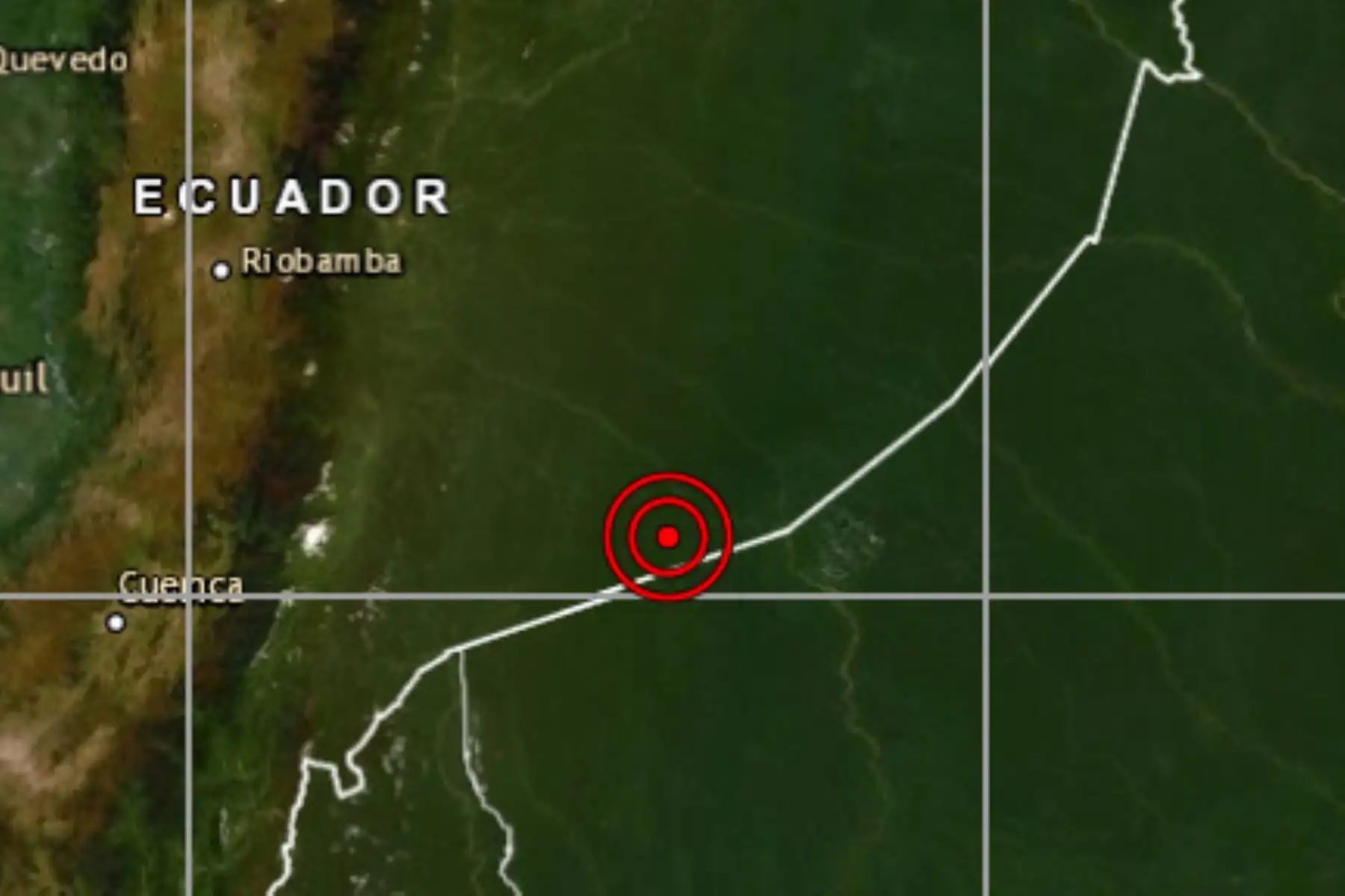 Temblor de magnitud 4.4 en el distrito loretano de Pastaza tuvo una profundidad de 113 kilómetros. Foto: ANDINA/Difusión