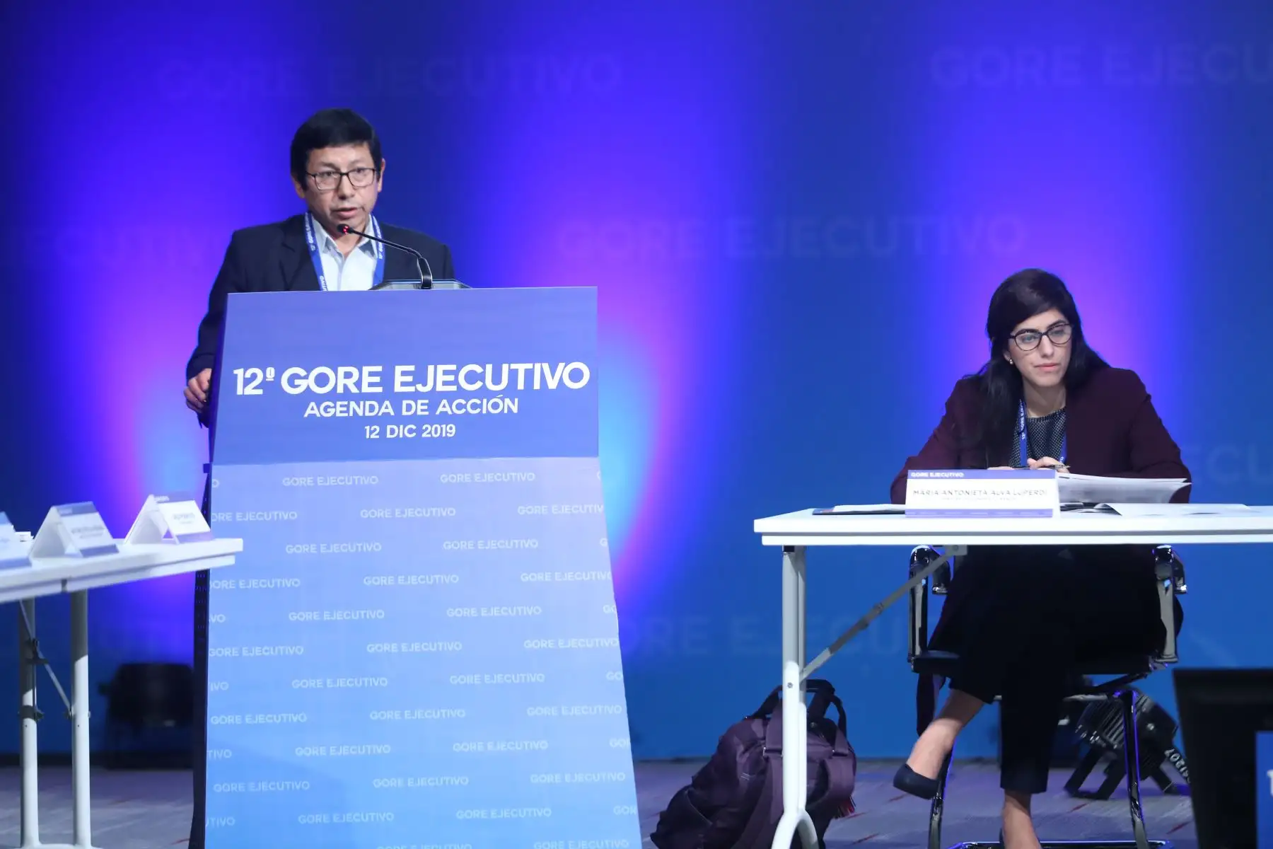 Ministro de Transportes y Comunicaciones, Edmer Trujillo participa en el 12° Gore Ejecutivo. Foto: ANDINA/Melina Mejía