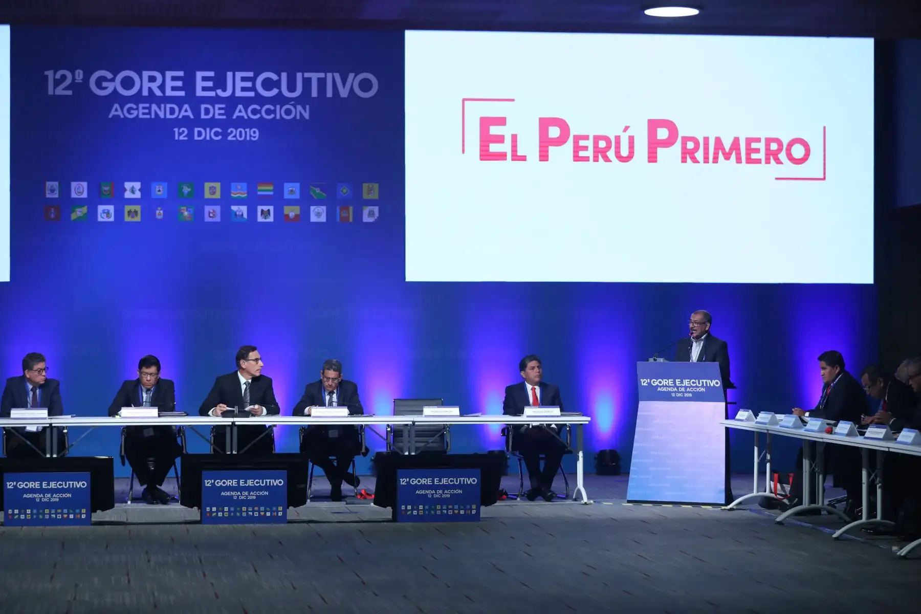 Presidente, Martín Vizcarra participa en la 12° Gore Ejecutivo. Foto: ANDINA/Melina Mejía