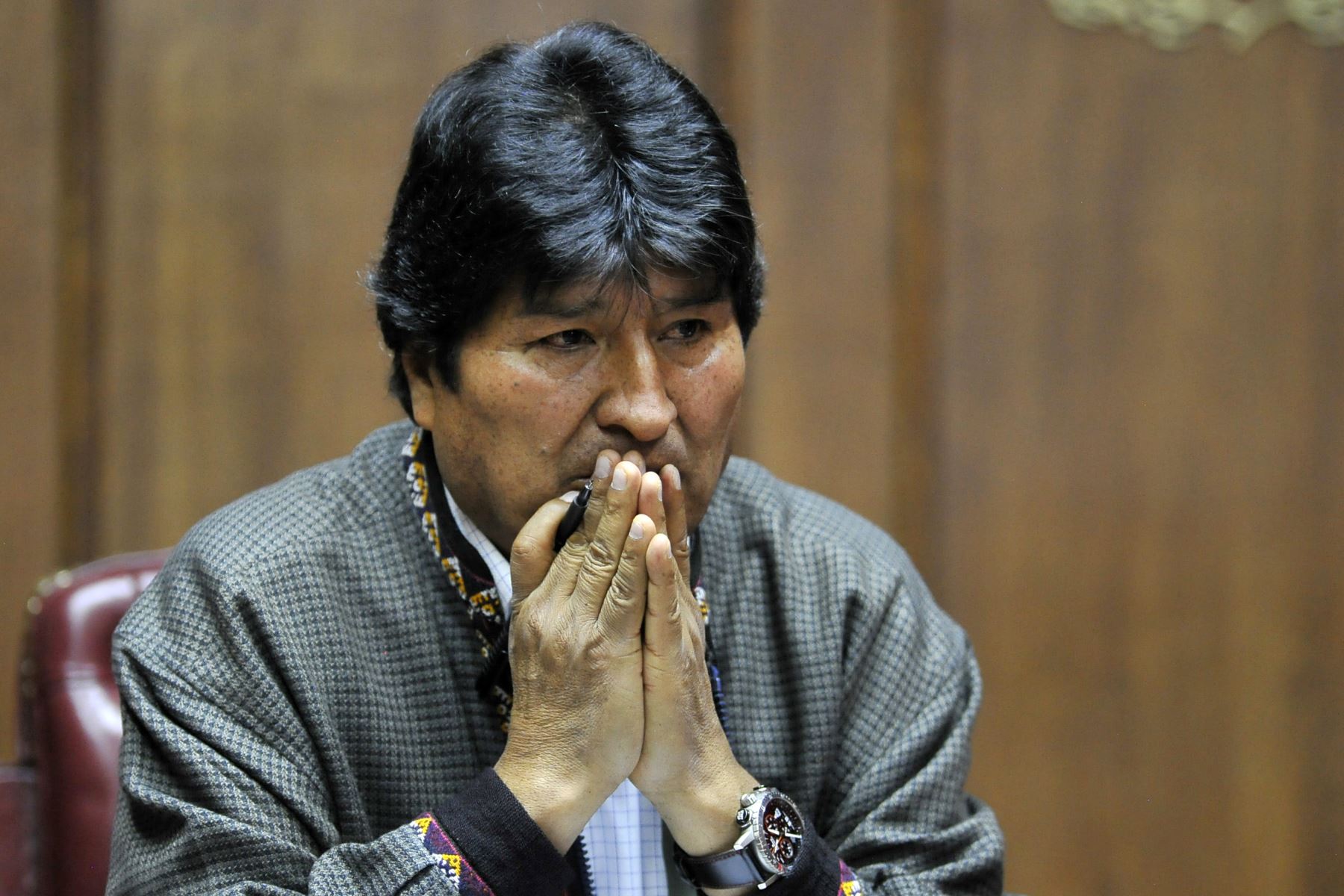 Evo Morales, expresidente de Bolivia. AFP