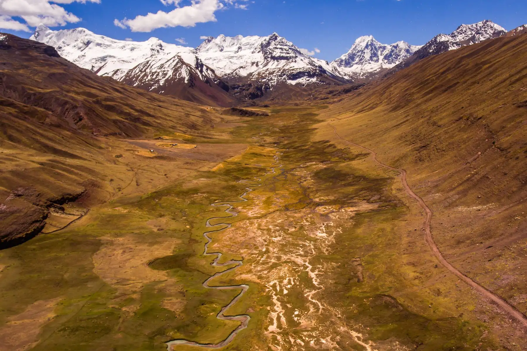 El área de Conservación Regional Ausangate se ubica en los distritos cusqueños de Pitumarca, Checacupe y Ocongate, en las provincias de Quispicanchi y Canchis. Foto: SPDA