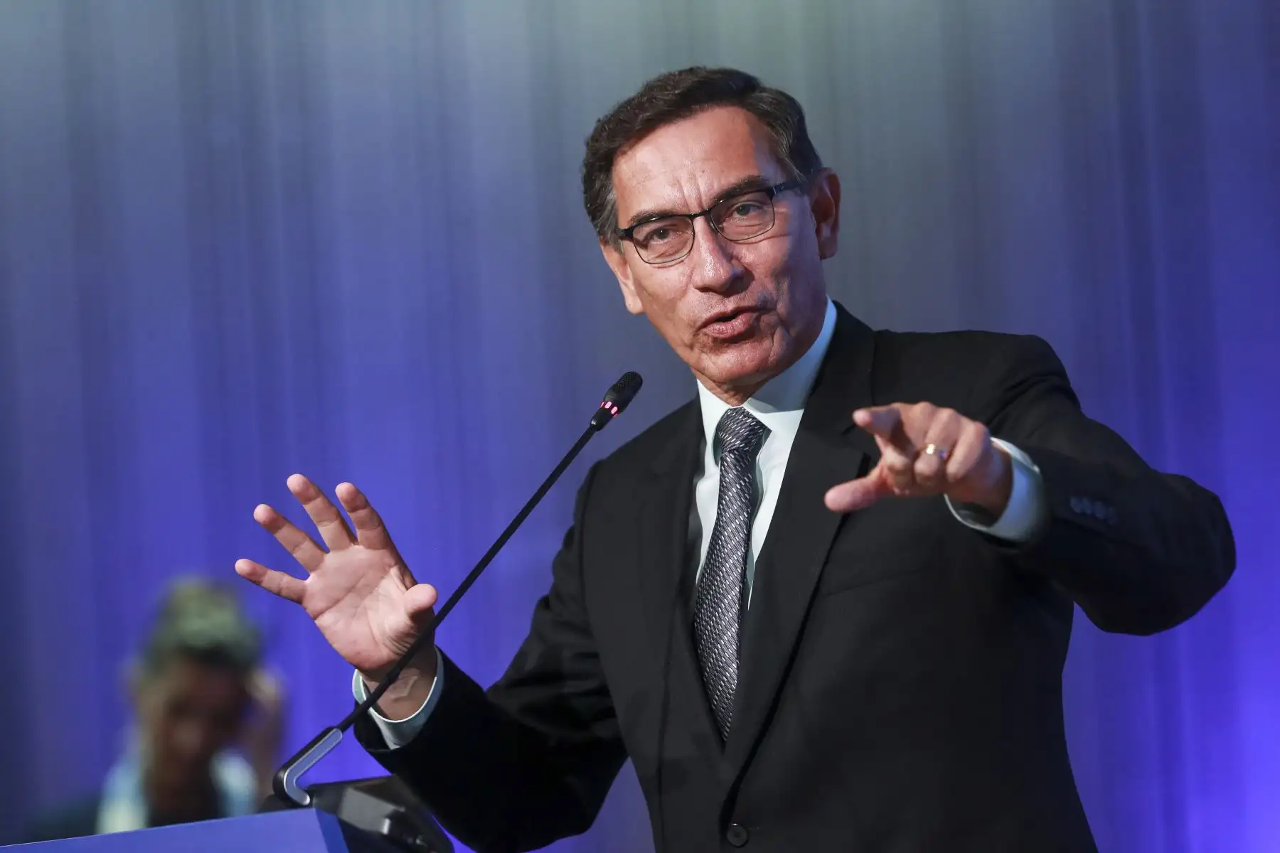Presidente de la República, Martín Vizcarra, participó en el 12 Gore Ejecutivo. Foto: ANDINA/ Prensa Presidencia