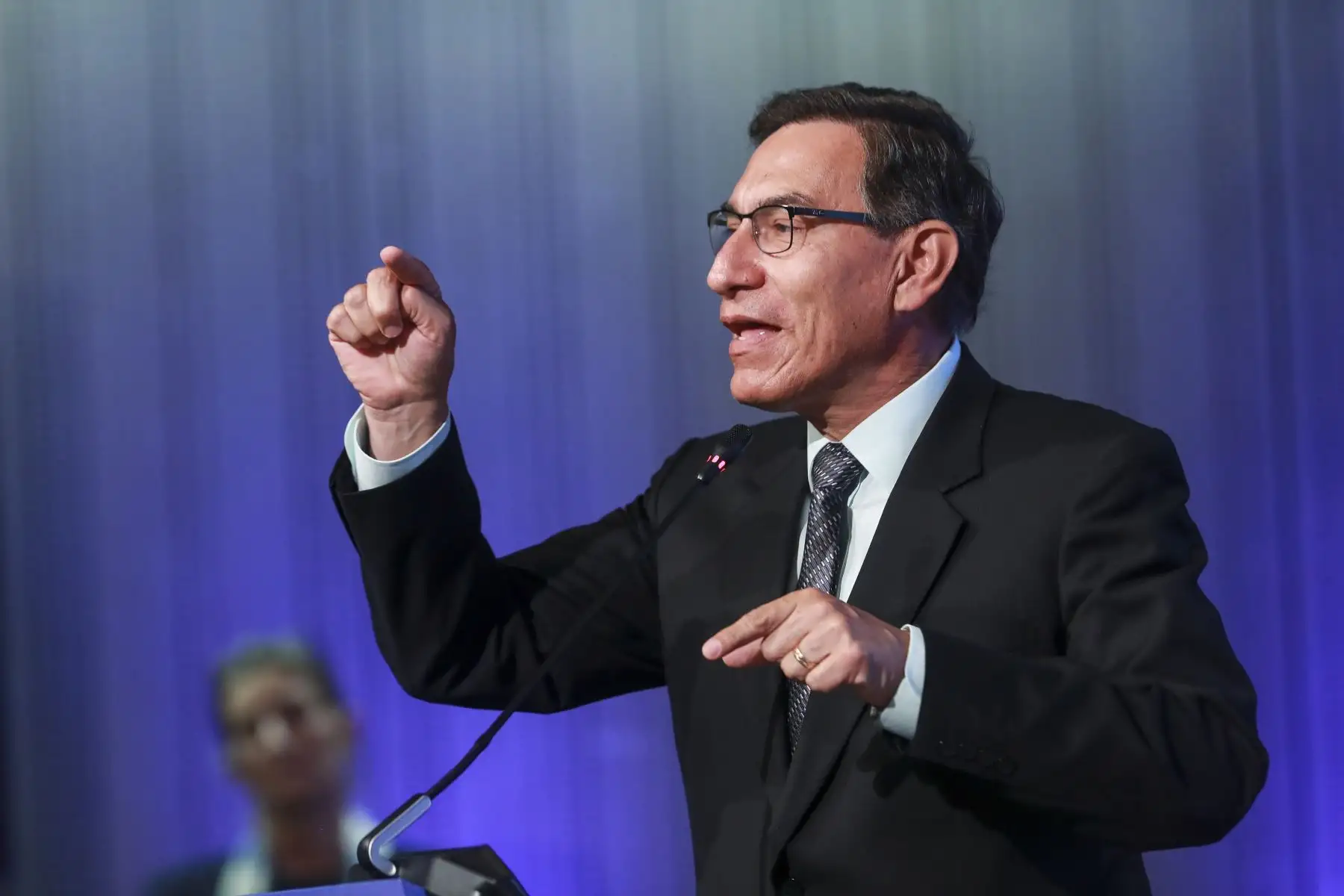 Presidente de la República, Martín Vizcarra, participó en el 12 Gore Ejecutivo. Foto: ANDINA/ Prensa Presidencia