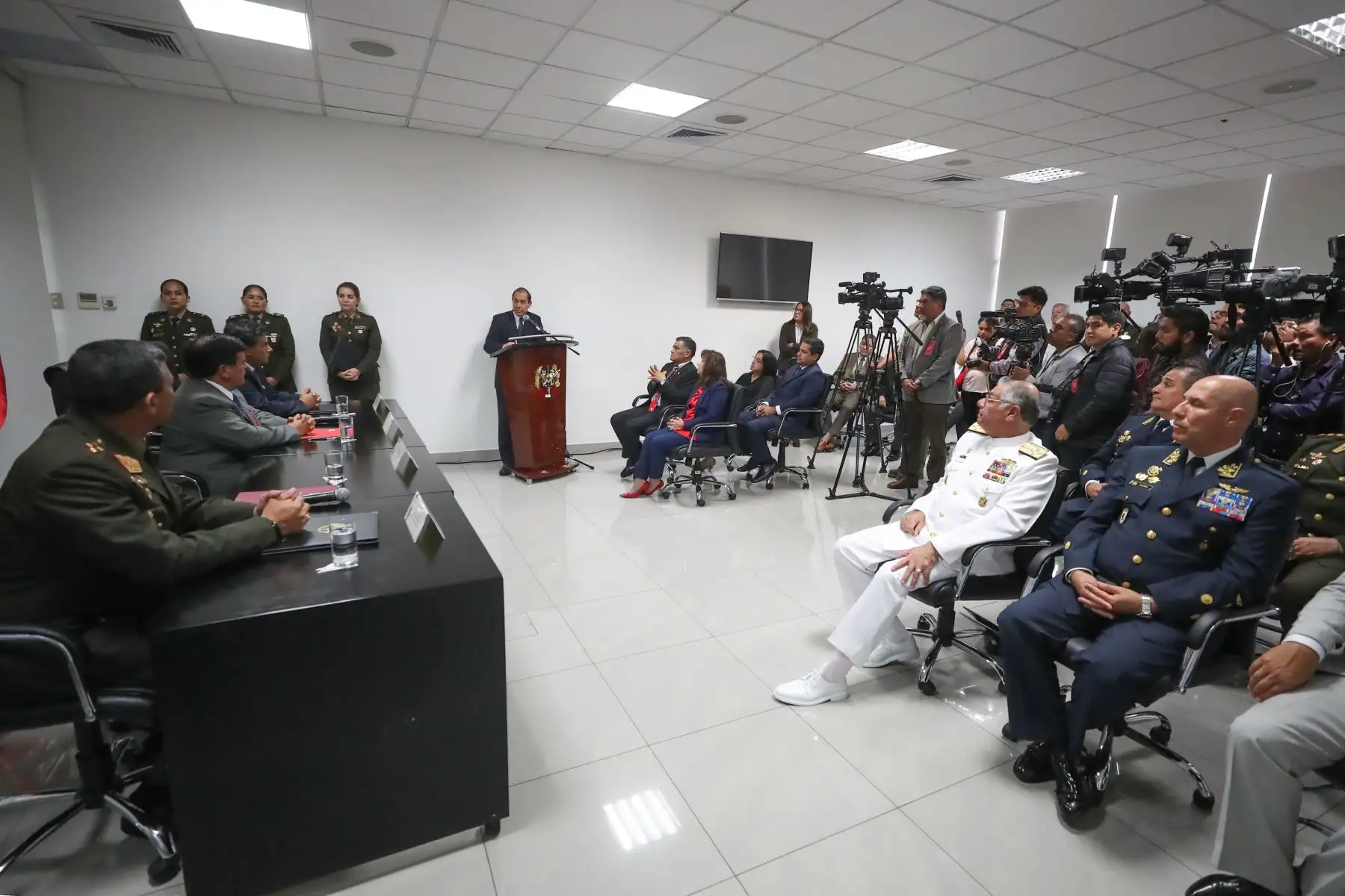 Ejército del Perú y Petroperú firmaron convenio para el abastecimiento estratégico de combustible.
Foto: ANDINA/Difusión