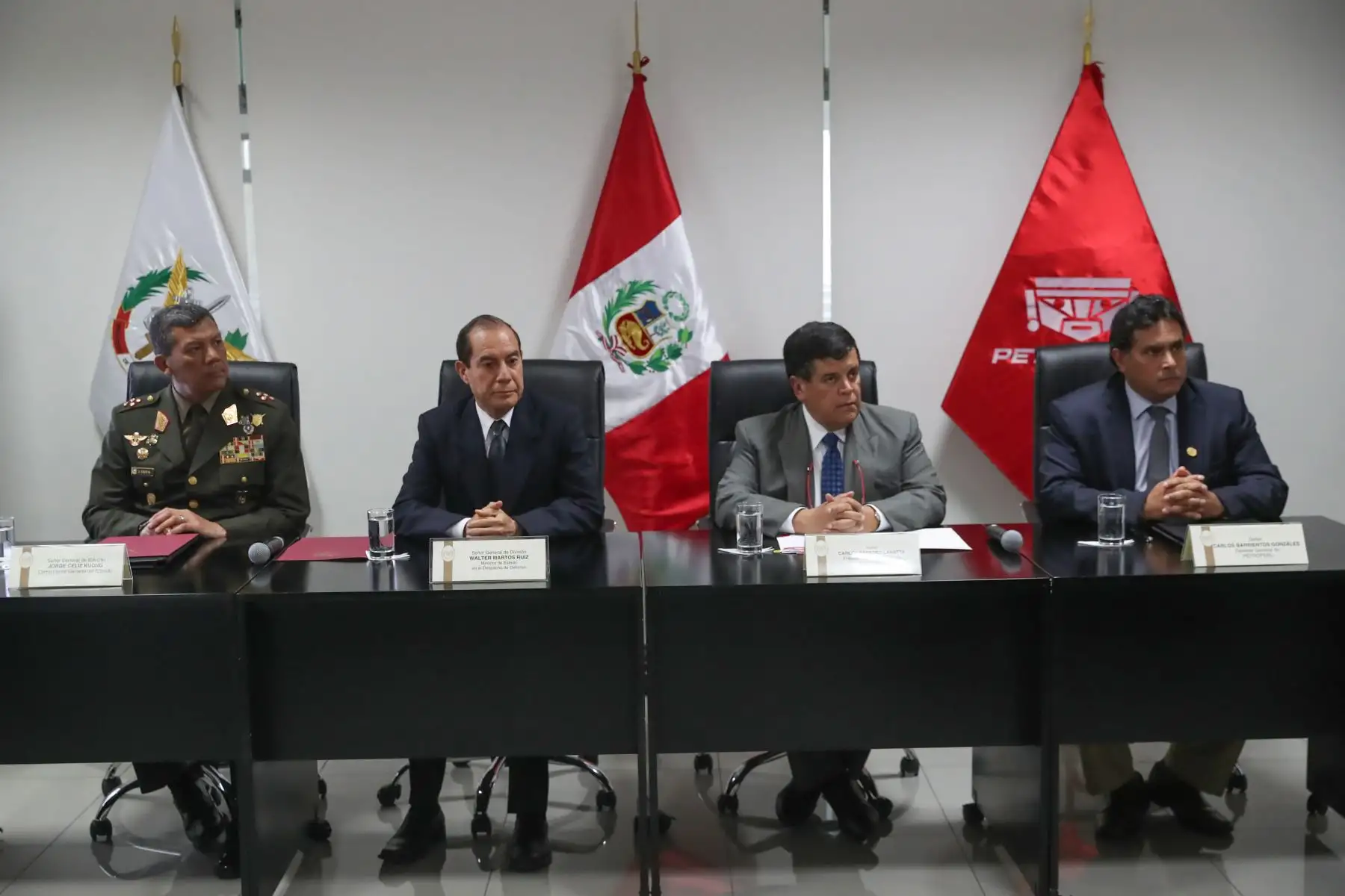 Ejército del Perú y Petroperú firmaron convenio para el abastecimiento estratégico de combustible.
Foto: ANDINA/Difusión