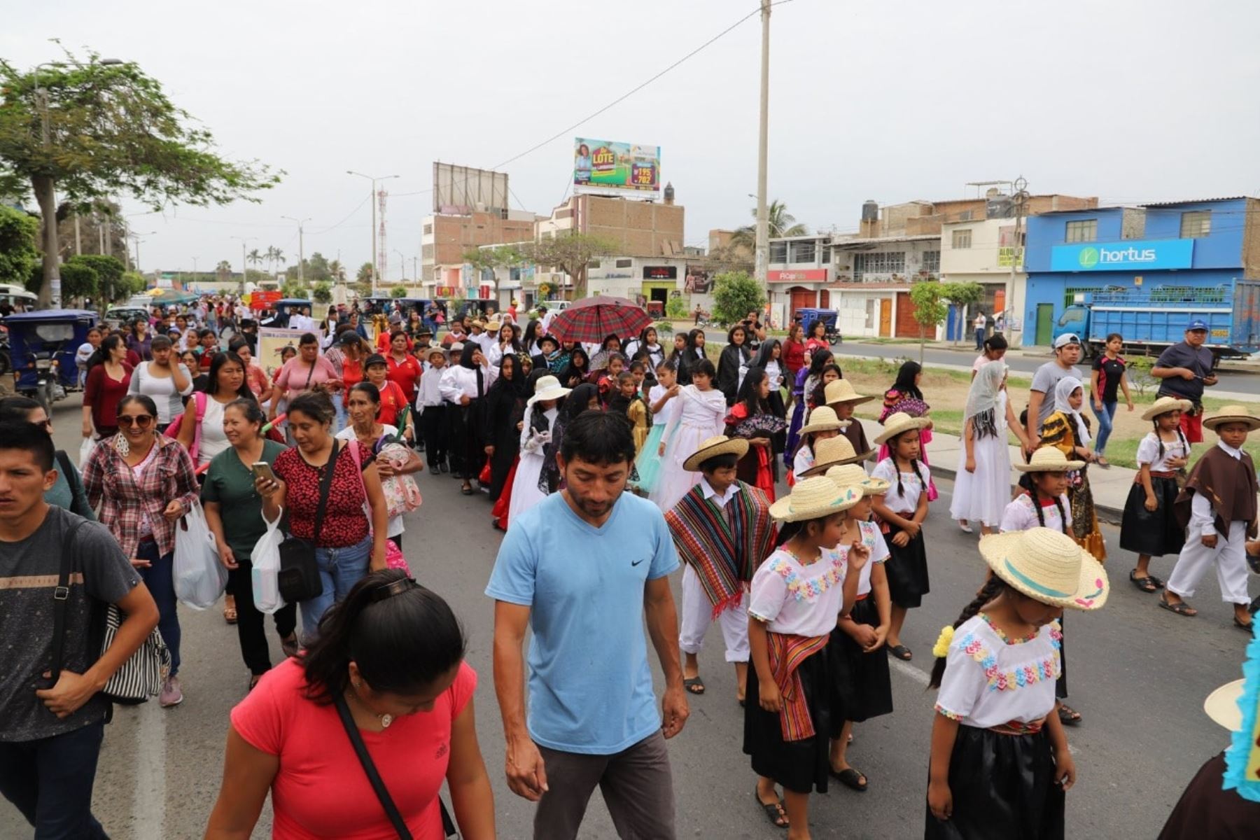 La ciudad de Lambayeque inicia las celebraciones por el 199 aniversario del grito libertario.