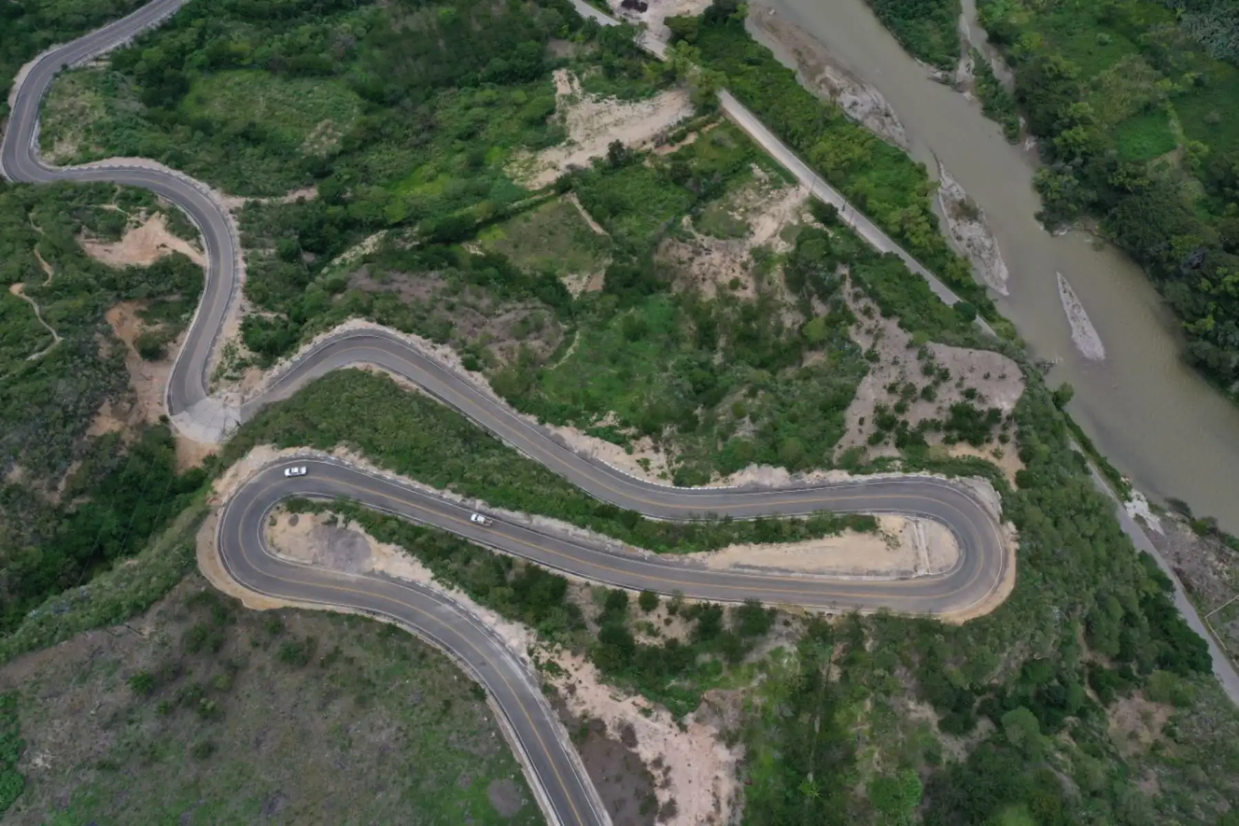 Nueva carretera en Tingo, Amazonas, impulsará el turismo a la Fortaleza de Kuélap. ANDINA/Difusión