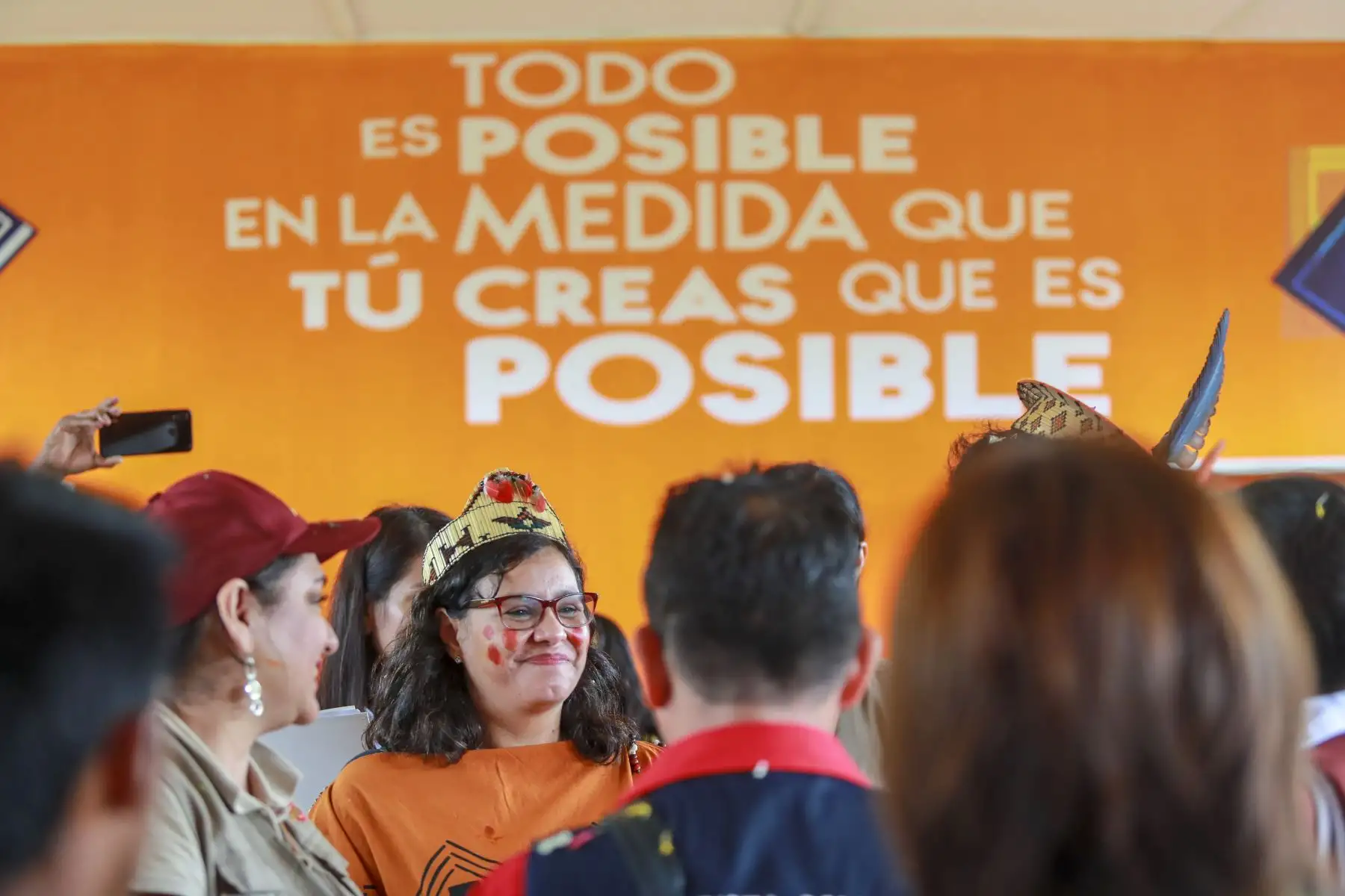 Primera Dama, Maribel Díaz, también visitó la Aldea Niño Beato Junipero Serra, donde viven menores de las comunidades indígenas rescatados de las zonas más afectadas por el narcotráfico y el terrorismo.
Foto: ANDINA/ Prensa Presidencia