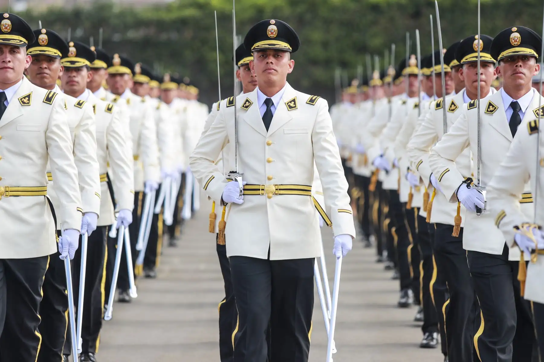 El presidente de la República,Martín Vizcarra, paticipó de la ceremonia de clausura del año académico y graduación de 164 alféreces promoción 2020 “Comandante PNP Felipe Carmelo Andrade Arroyo”, de la escuela de oficiales de la Policía Nacional del Perú.
Foto: ANDINA/ Prensa Presidencia