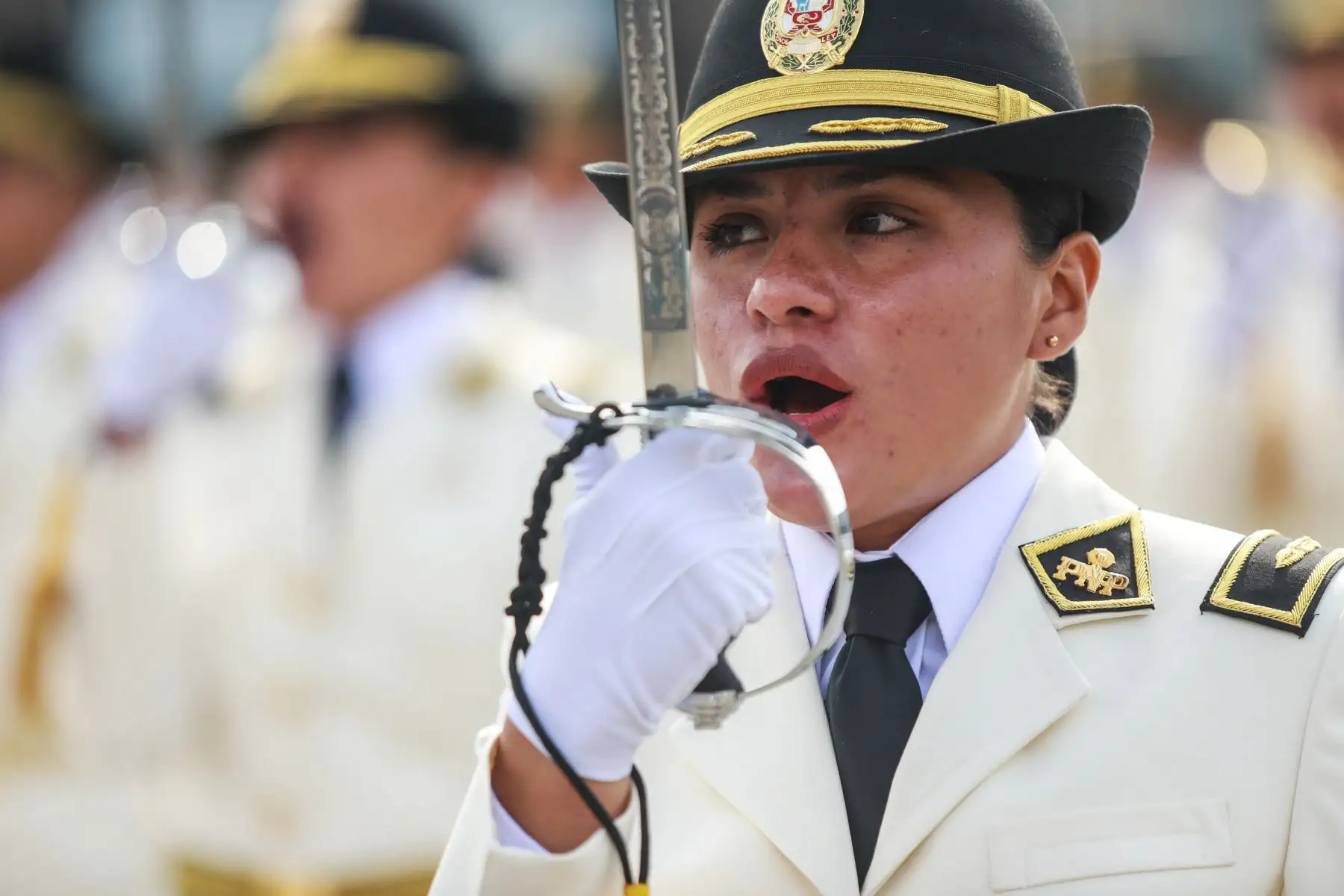 El presidente de la República,Martín Vizcarra, paticipó de la ceremonia de clausura del año académico y graduación de 164 alféreces promoción 2020 “Comandante PNP Felipe Carmelo Andrade Arroyo”, de la escuela de oficiales de la Policía Nacional del Perú.
Foto: ANDINA/ Prensa Presidencia