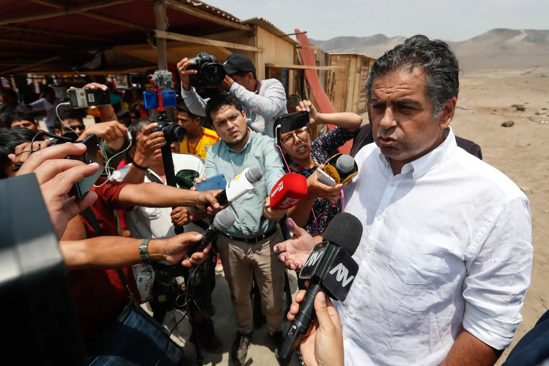 Martín Belaunde Lossio abandonó penal Ancón I.
Foto: ANDINA/Renato Pajuelo