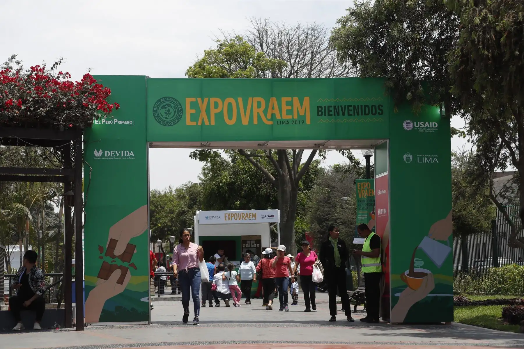 Expovraem exhibe lo mejor de nuestro café y chocolate en Parque La Muralla. Foto: ANDINA/Renato Pajuelo
