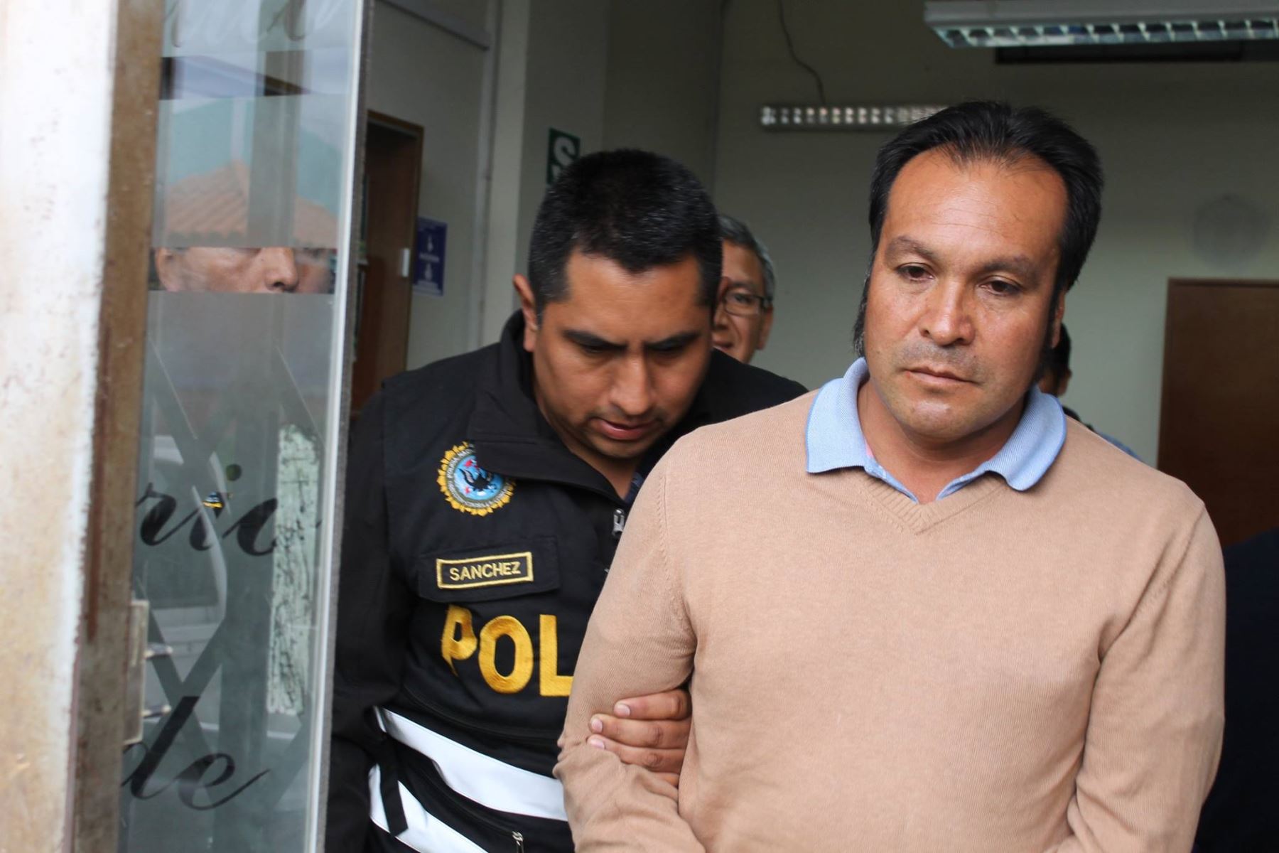 Félix Chávez Alfaro, exalcalde distrital de San Marcos (Áncash),  fue capturado por la Policía Nacional en Lima. Foto: Cortesía/Gonzalo Horna