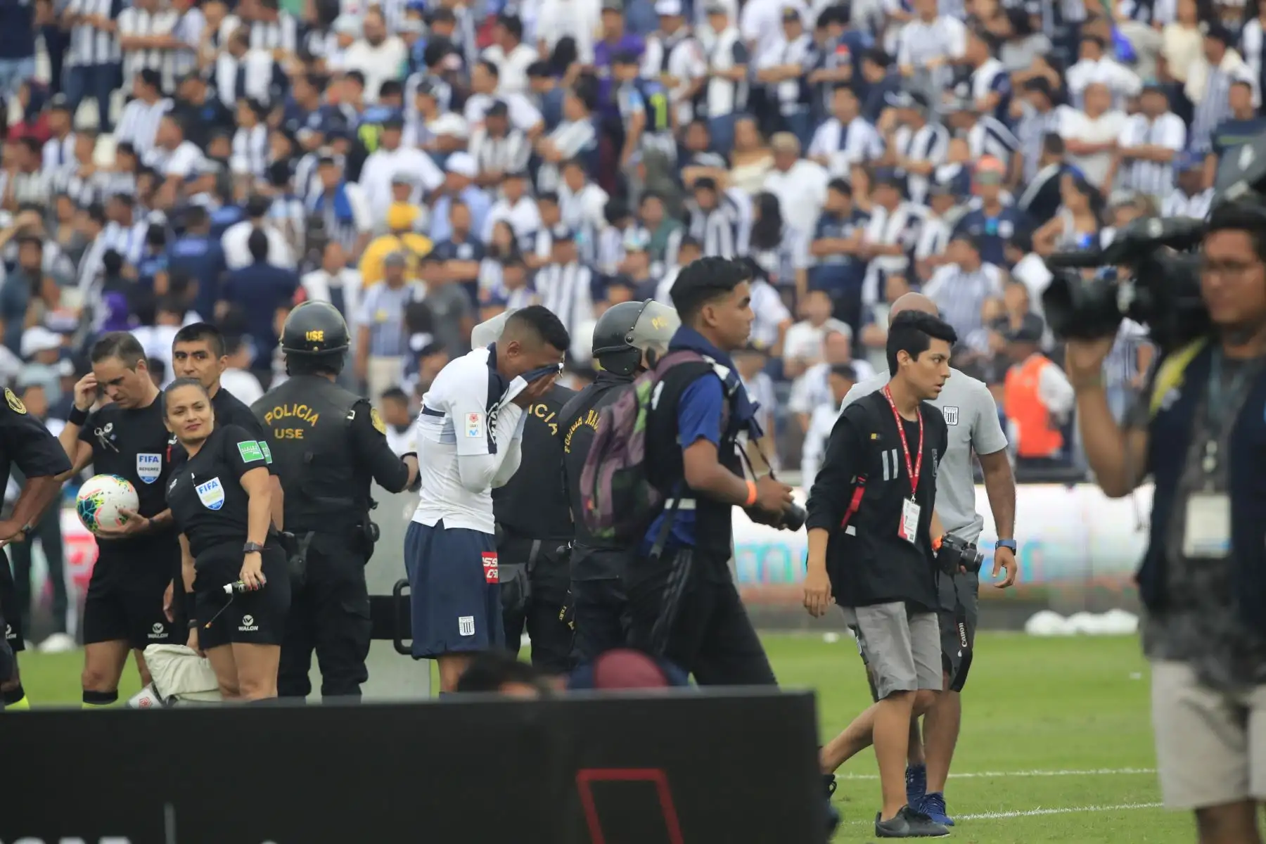 Binacional se coronó campeón de la Liga 1 tras perder con Alianza Lima por dos a cero.

Foto: ANDINA/Juan Carlos Guzmán Negrini