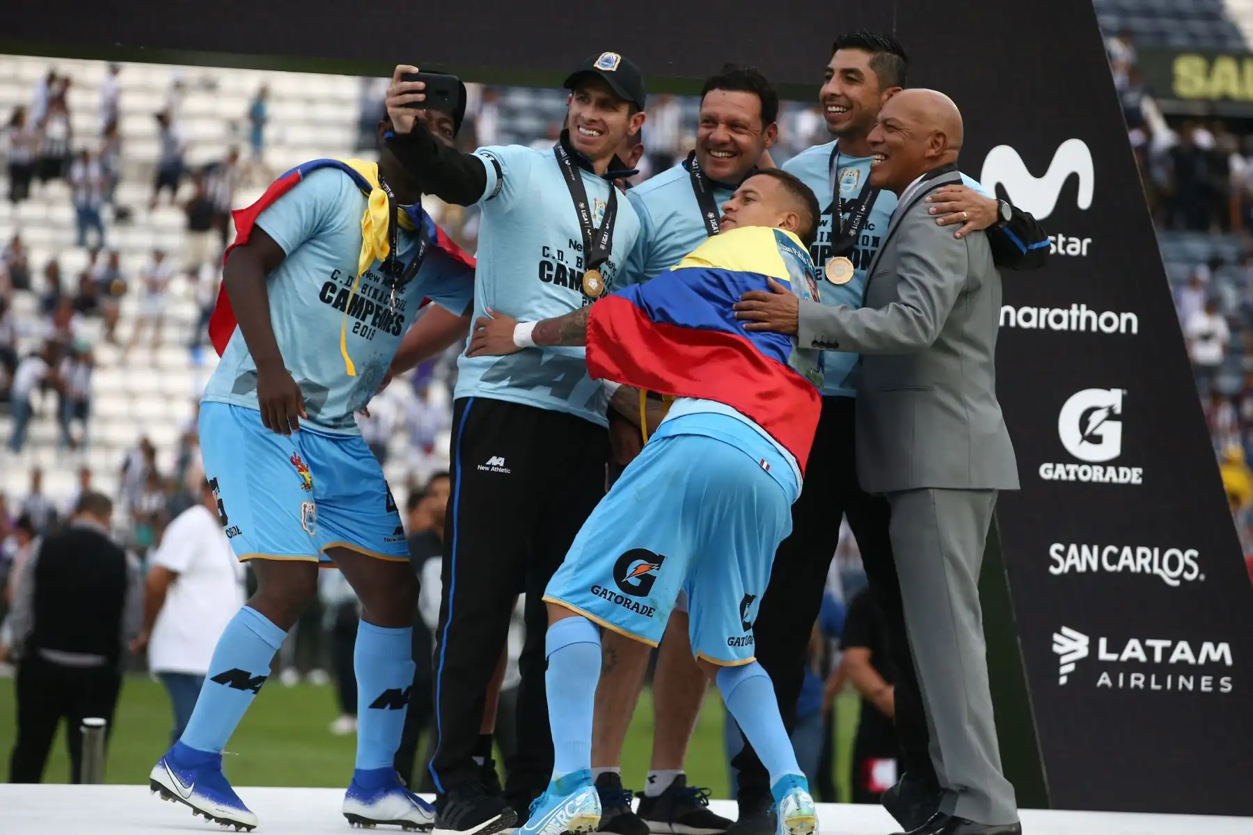 Binacional se coronó campeón de la Liga 1 tras perder con Alianza Lima por dos a cero.

Foto: ANDINA / Vidal Tarqui